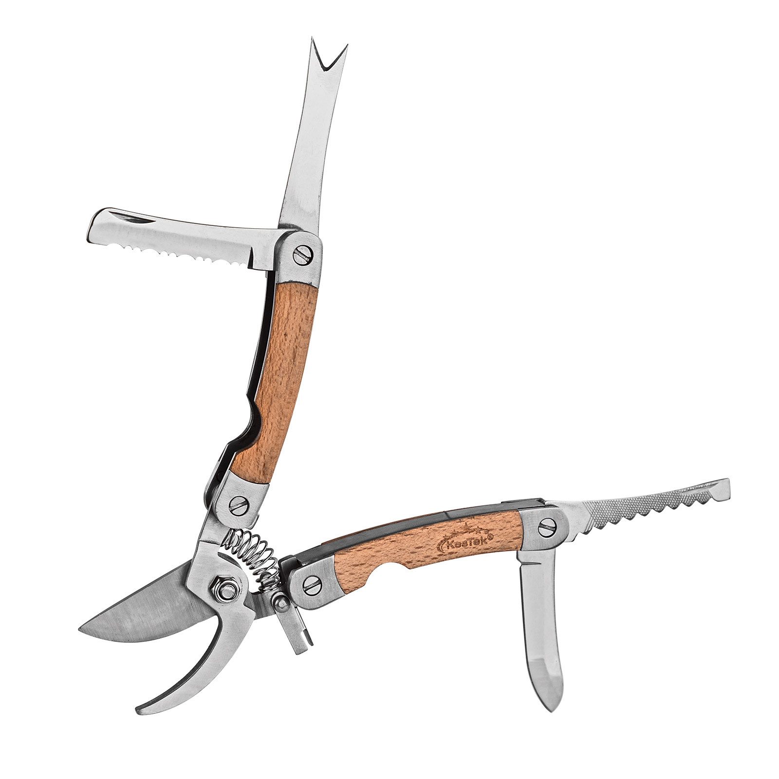 KesTek Multitool Garten Multitool GMT1 mit Gürteltasche