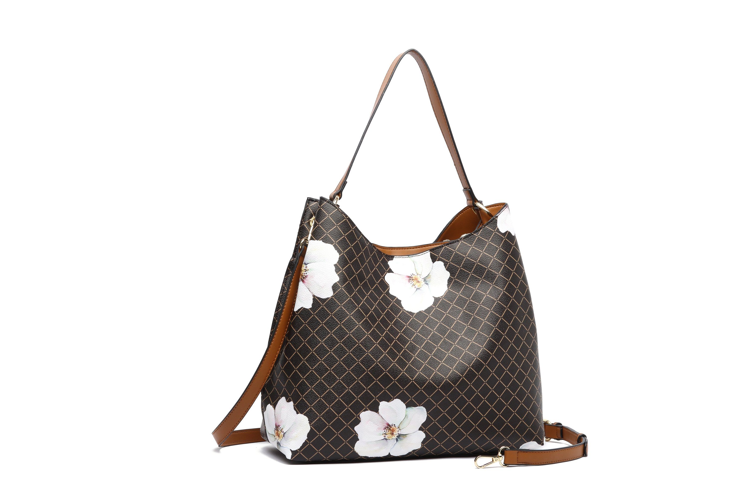 Schultertasche Flower