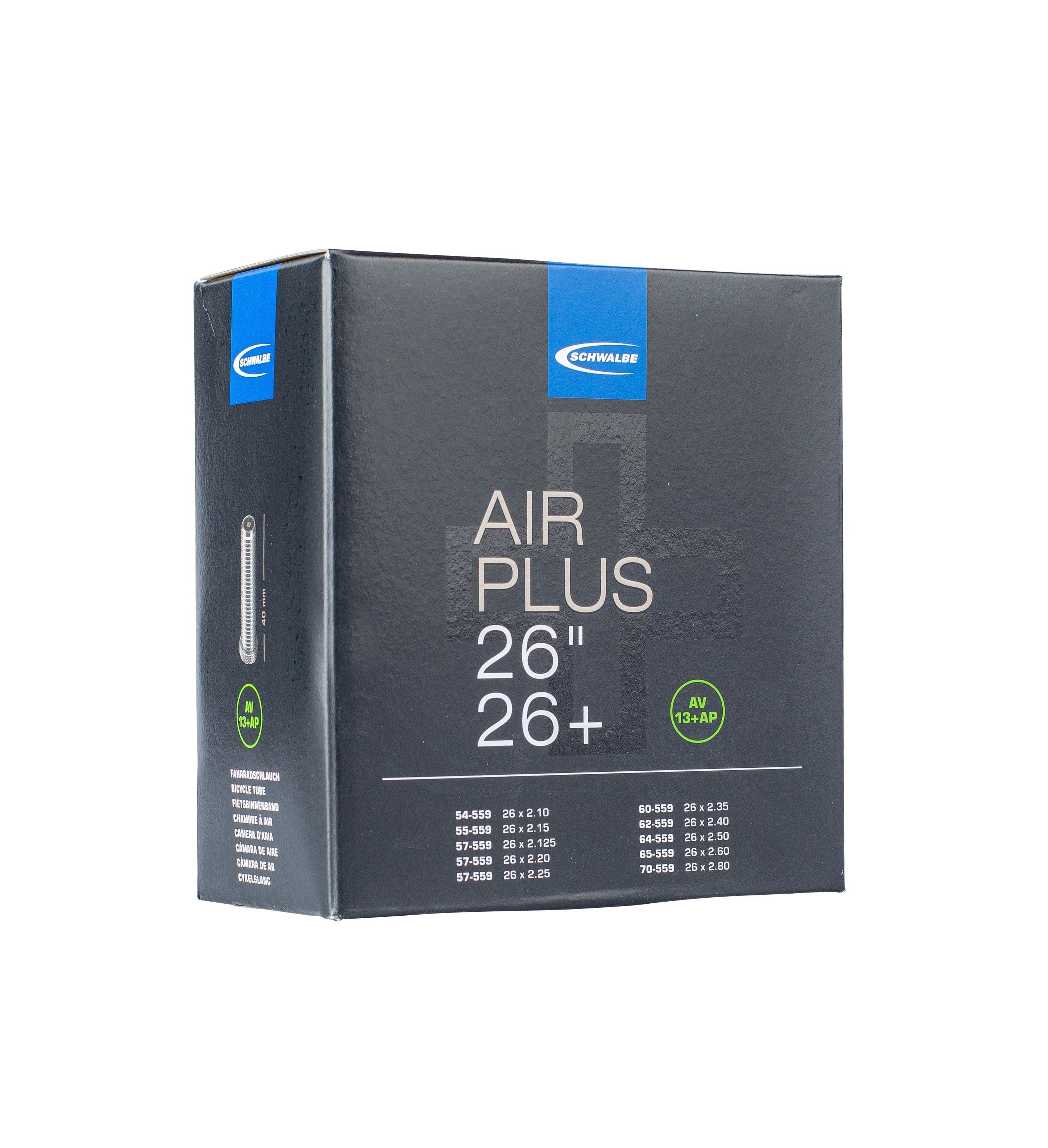 Fahrradschlauch Schwalbe Fahrradschlauch AV 13+AP Air Plus 26 Zoll - Extra dickwandig