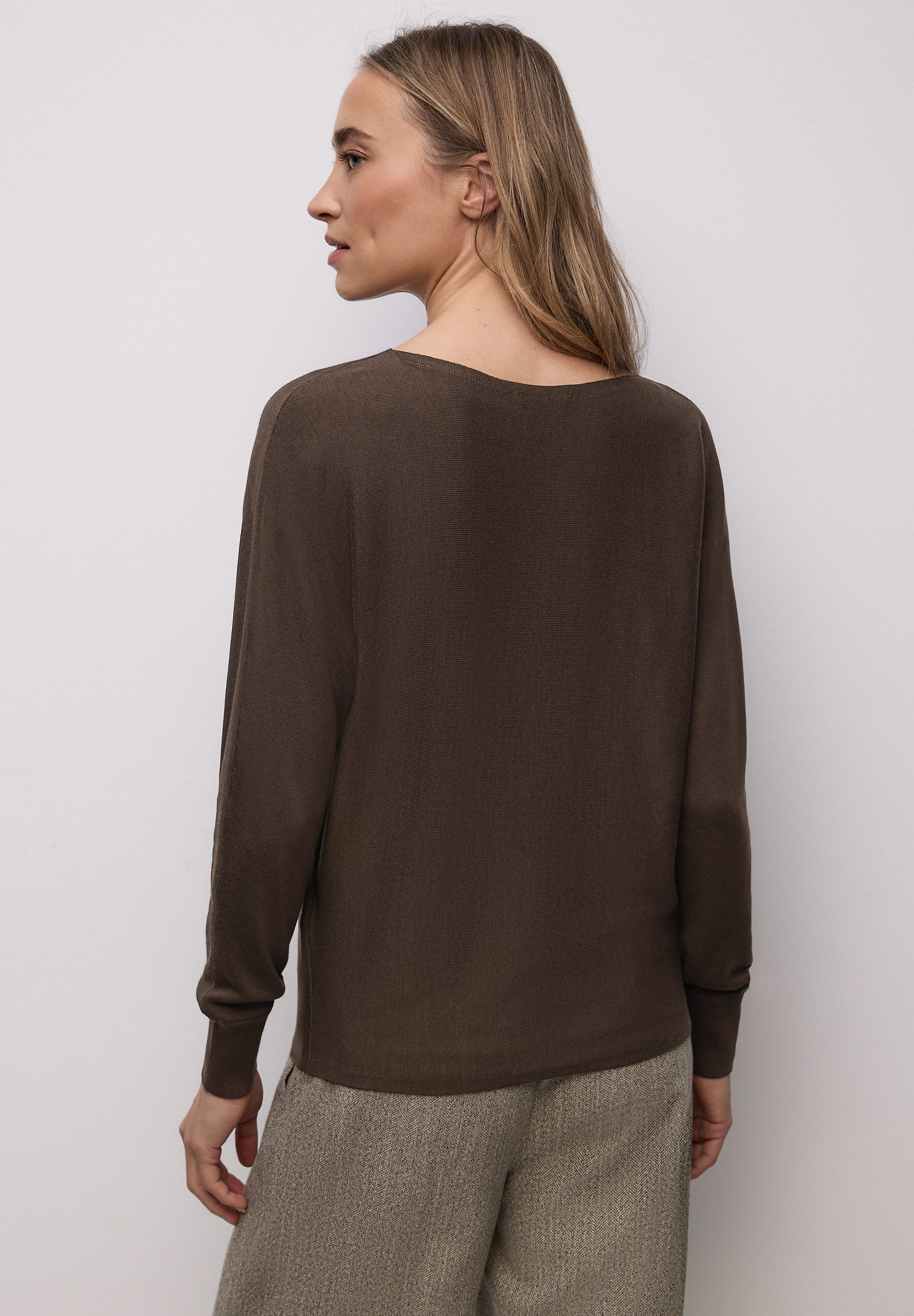 STREET ONE Strickpullover mit Strick-Detail günstig online kaufen