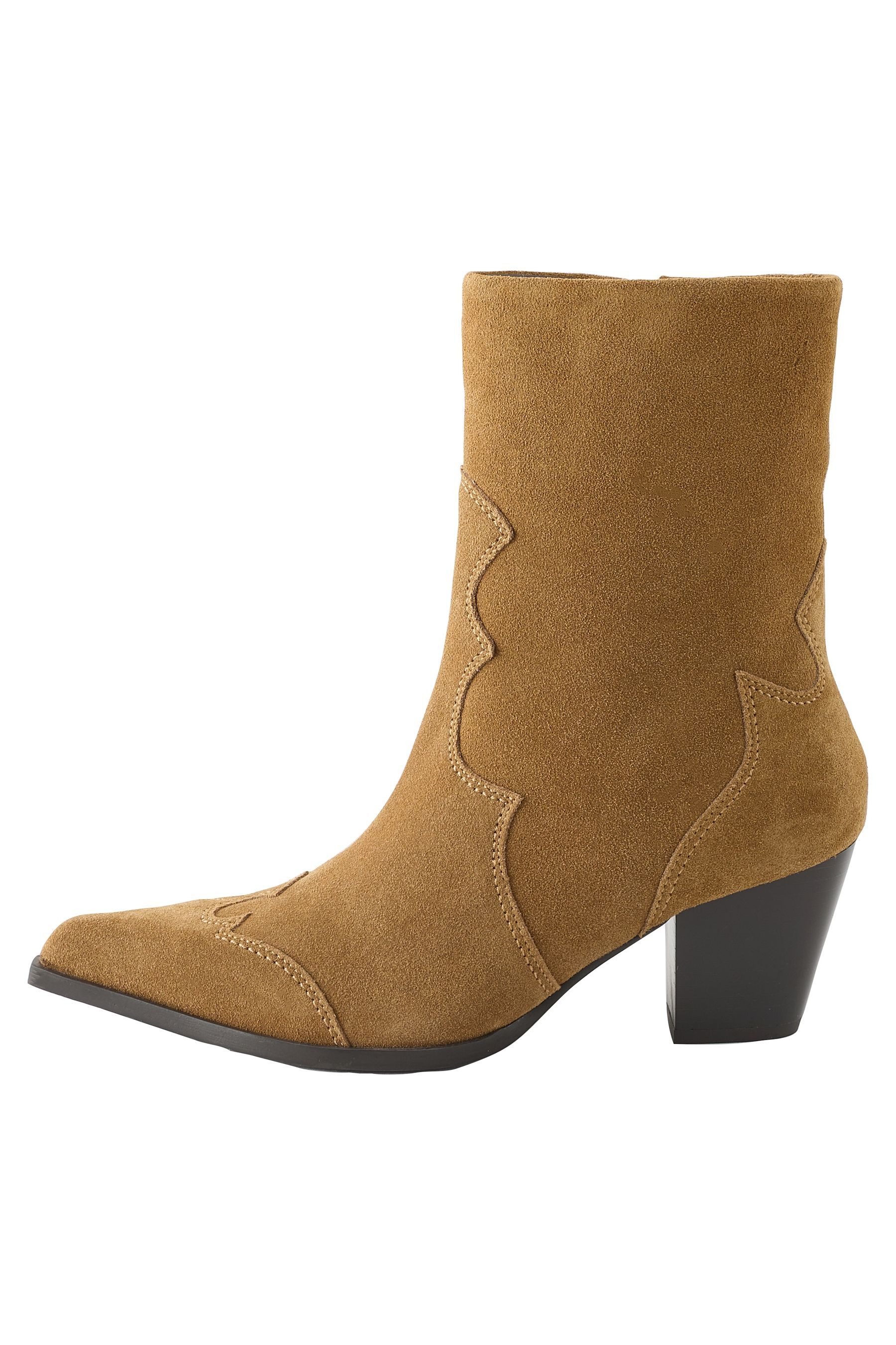 Next Signature Premium Spitze Cowboystiefel aus Leder Westernstiefel