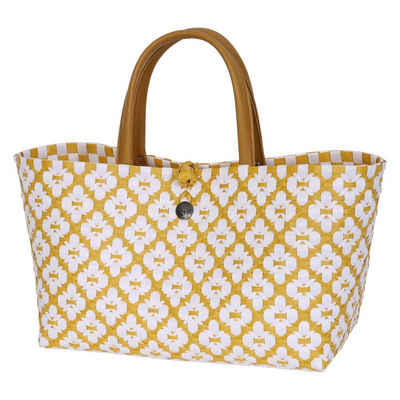 Handed By Handtasche Mini Motif Bag - Handbag with white pattern size S