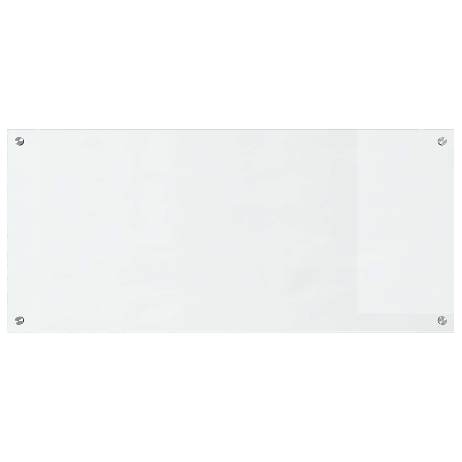 vidaXL Küchenrückwand Küchenrückwand Transparent 110 x 50 cm Gehärtetes Glas, (1-tlg)