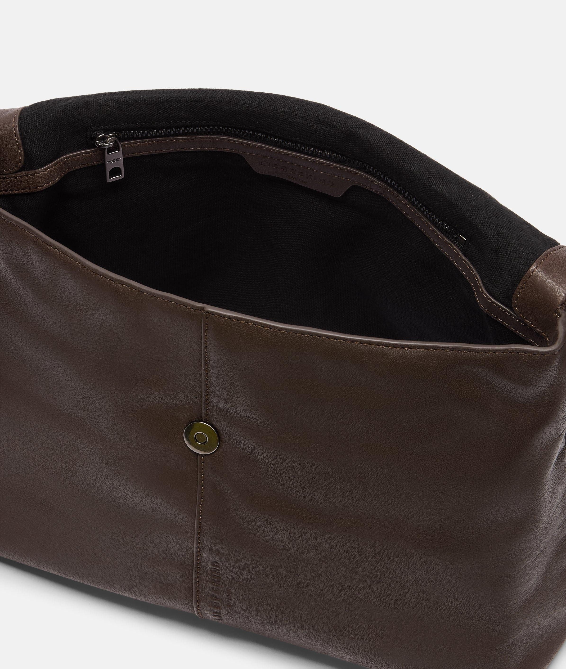Liebeskind Berlin Schultertasche Fiona Hobo M, Geräumige Hobo-Bag aus Schafsleder