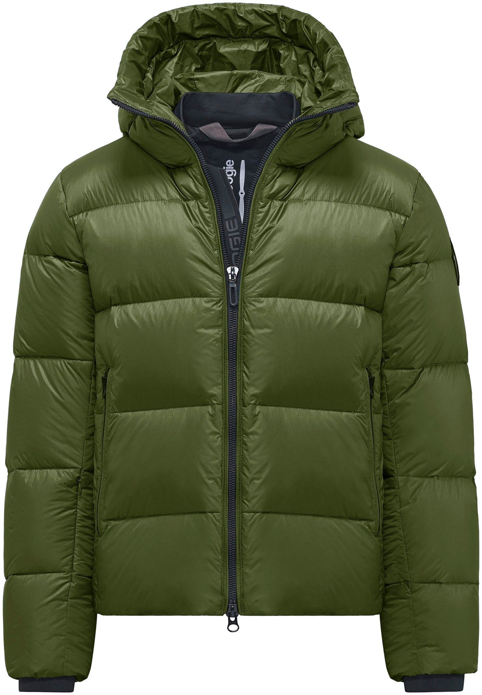 Bomboogie mit Kapuze HELSINKI olive Daunenjacke