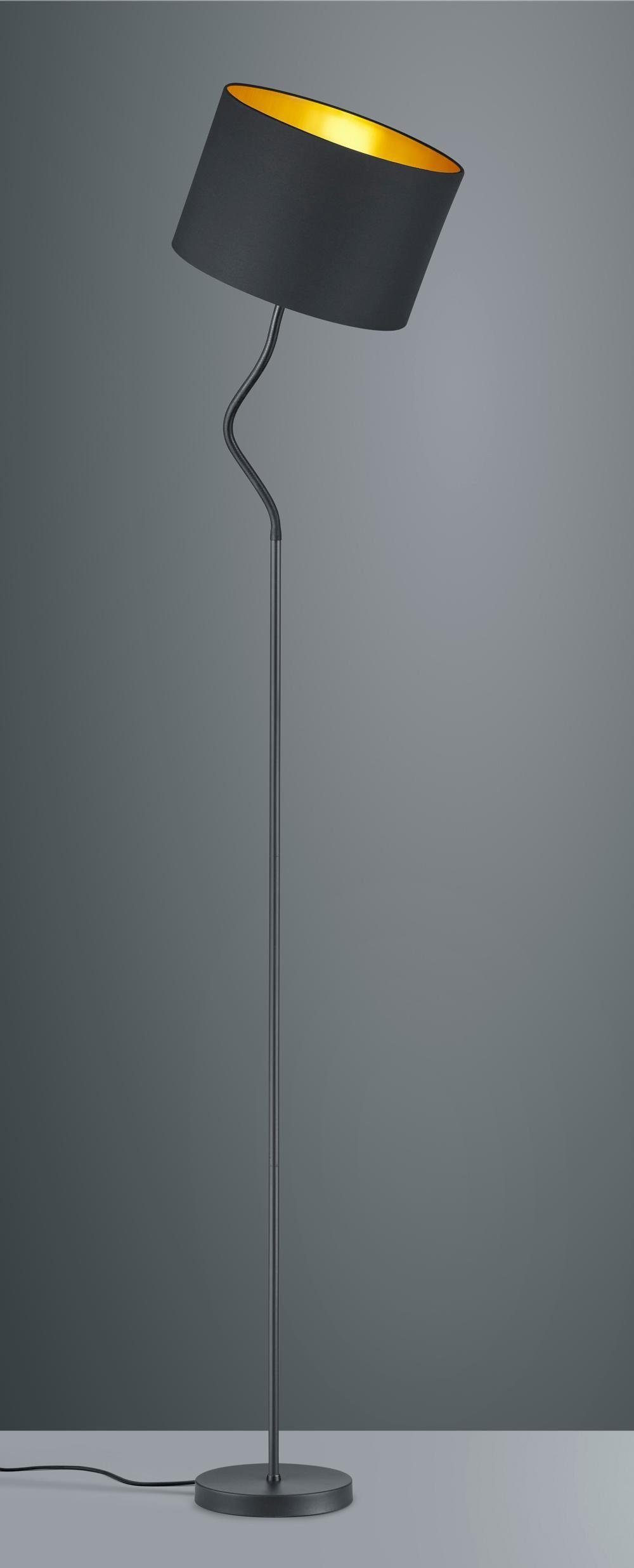 Stehlampe Leuchten flexibel TRIO Schirm Leuchtmittel, Hostel, ohne einstellbar