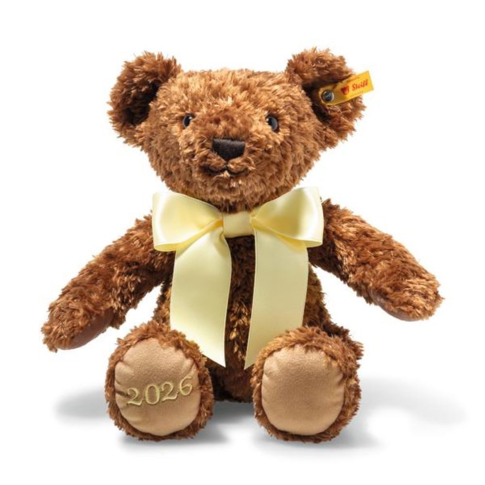 Steiff Kuscheltier Steiff Jahresbär Cosy 2026 braun 34 cm 114175