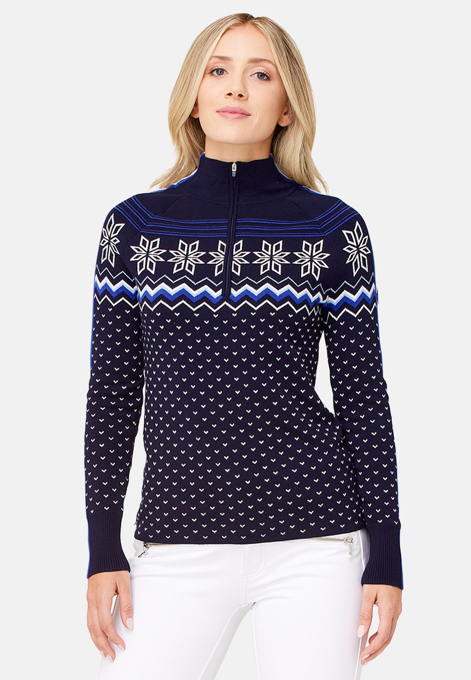Trainingspullover Snowhut Zip Neck