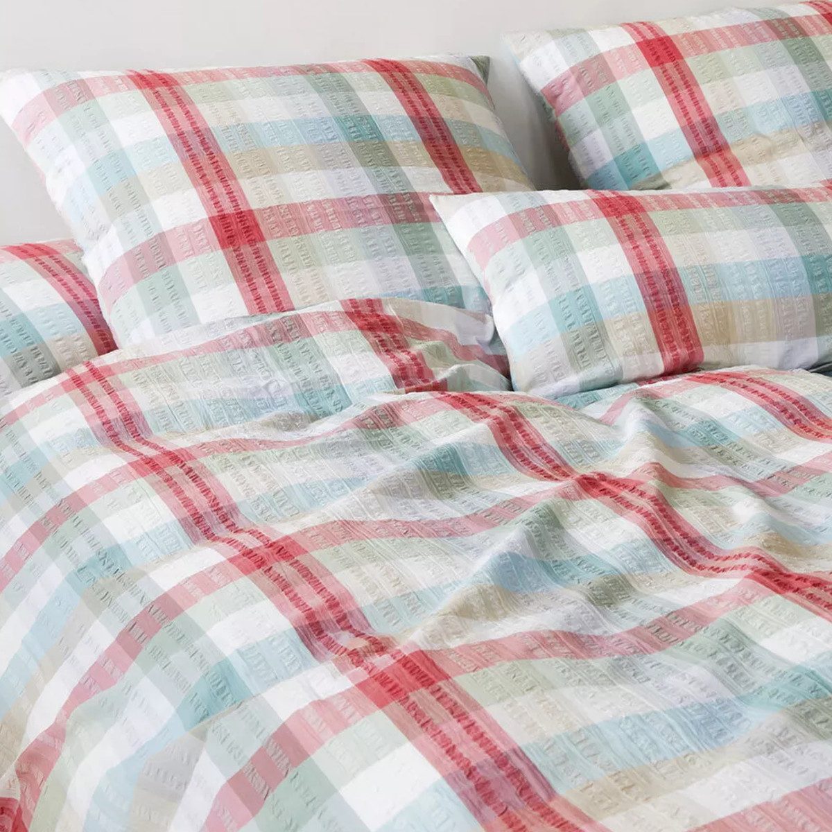 Elegante Bettwäsche Elegante Seersucker Bettwäsche Aarhus günstig online kaufen