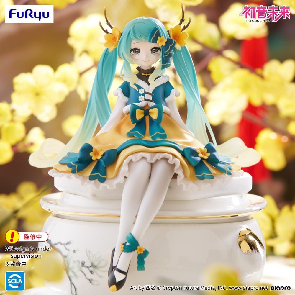FuRyu Merchandise-Figur Hatsune Miku Noodle Stopper 2025 Chinese New Year Ver. 14 cm