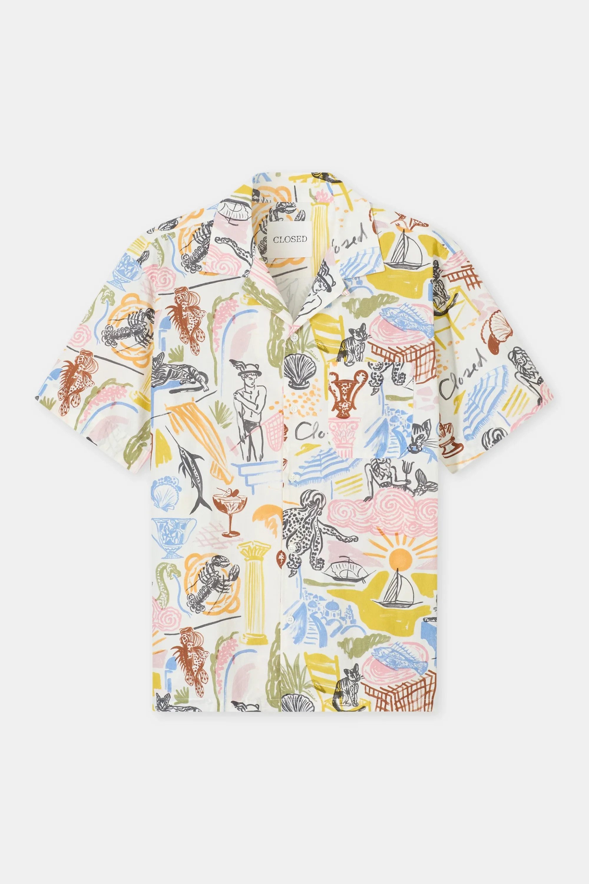 CLOSED Kurzarmshirt Short sleeve shirt