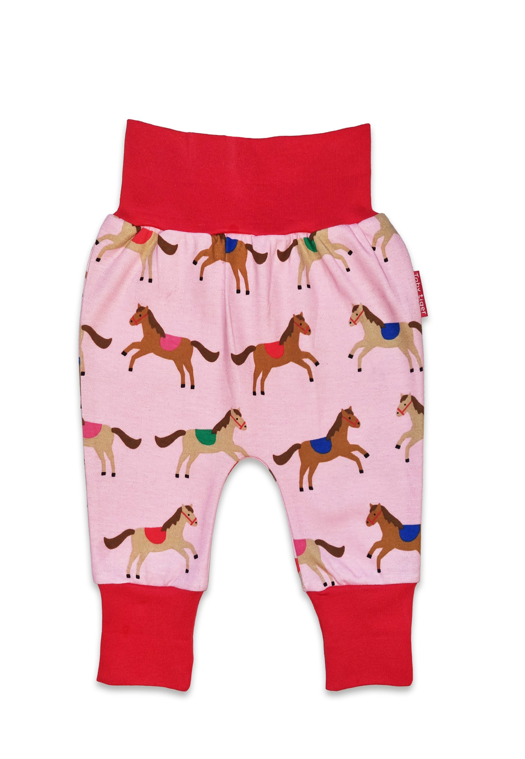 Toby Tiger Schlupfhose Hose mit Pferde Print