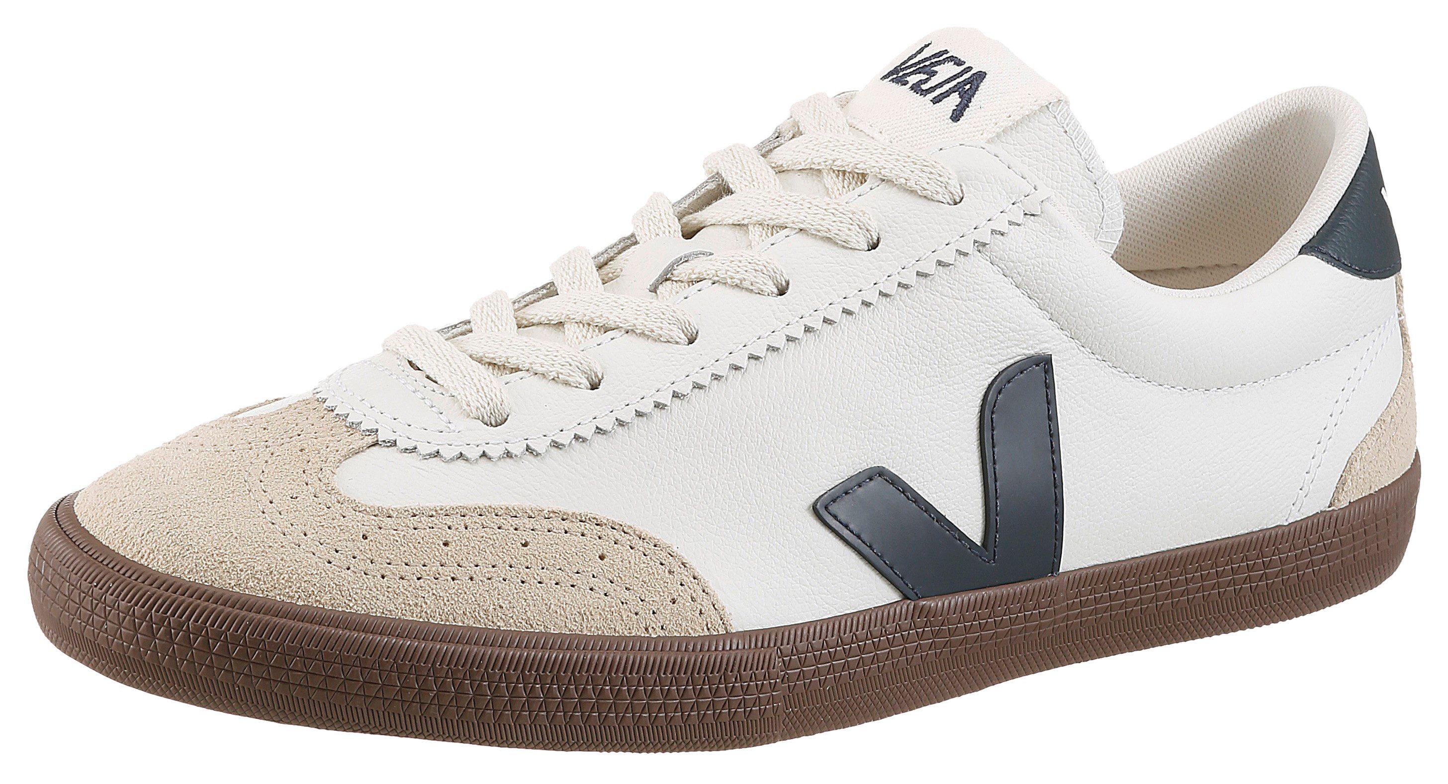 VEJA Volley Sneaker Freizeitschuh, Halbschuh, Schnürschuh mit gepolstertem Schaftrand