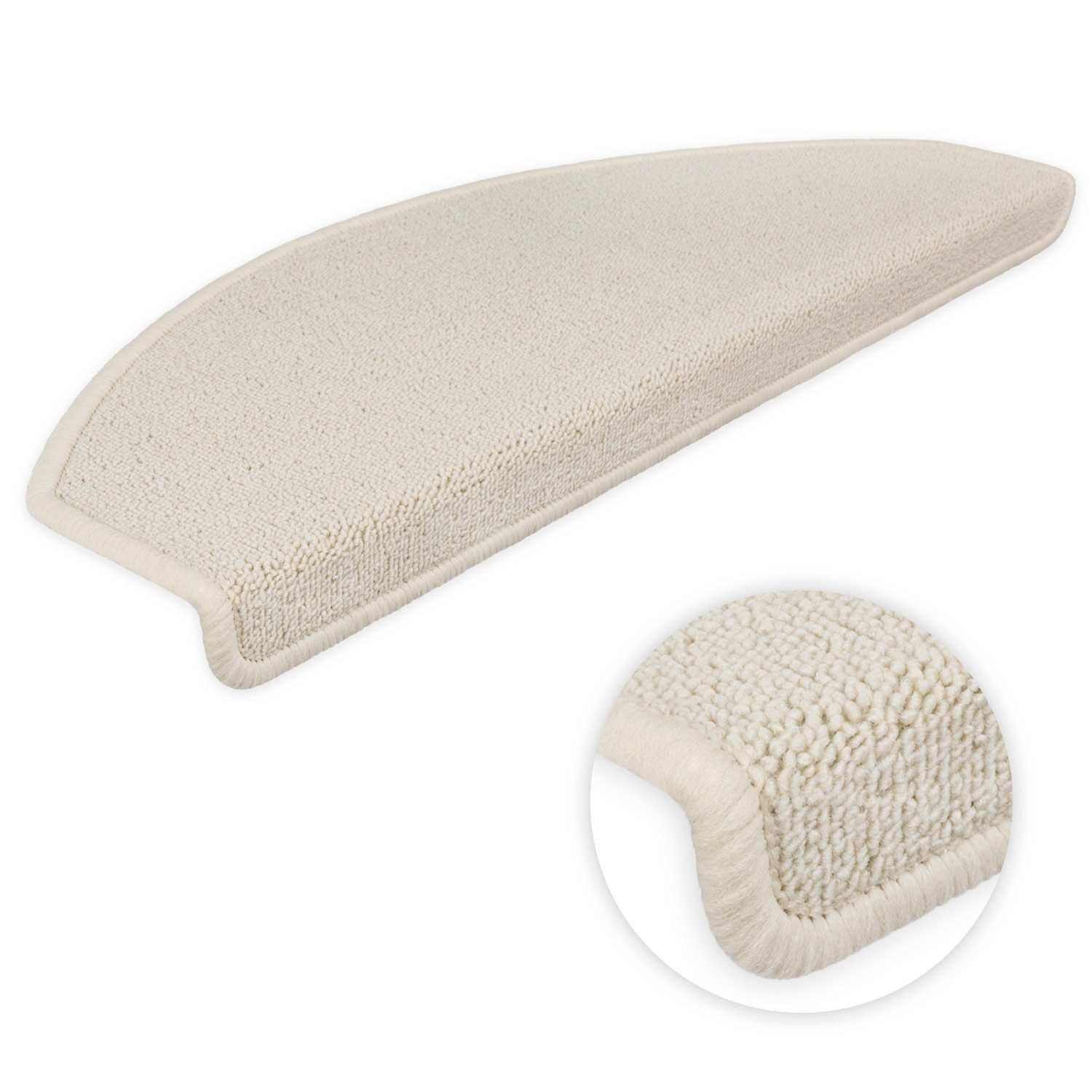 Metzker® Stufenmatte Ariston, halbrund, Höhe: 5 mm, 1 Stück - Beige günstig online kaufen