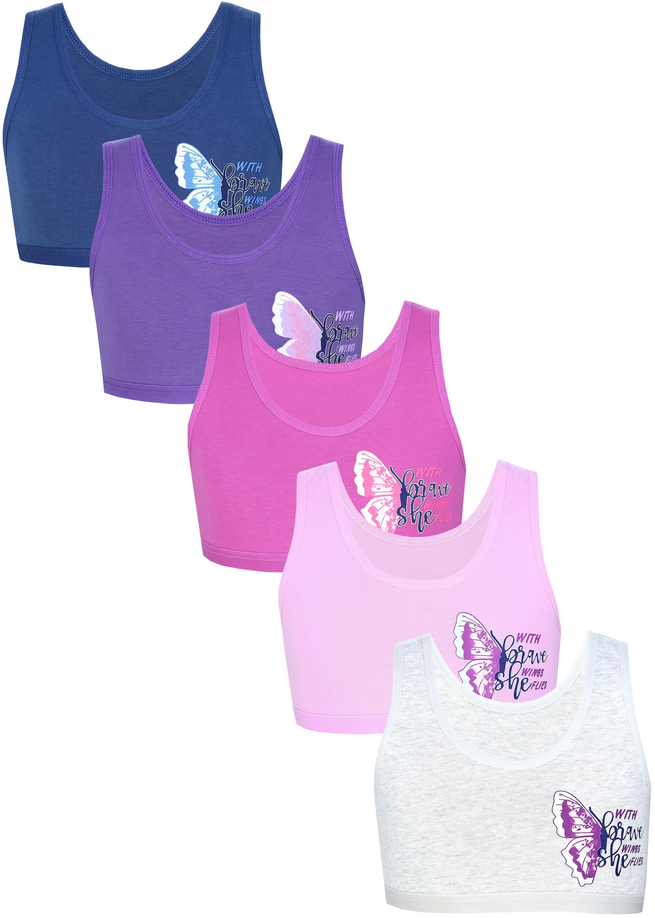 Schmetterling Rosa Lila Grau Dunkelblau