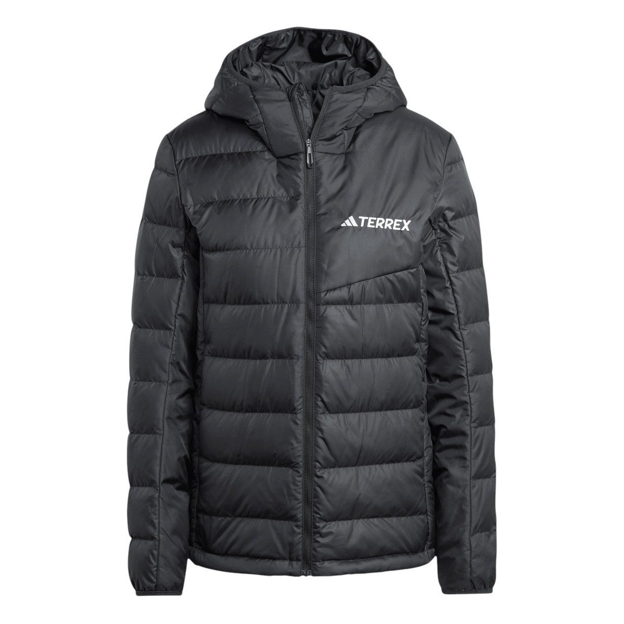adidas Performance Funktionsjacke Daunenjacke Terrex Multi Light Hooded schwarz Damen