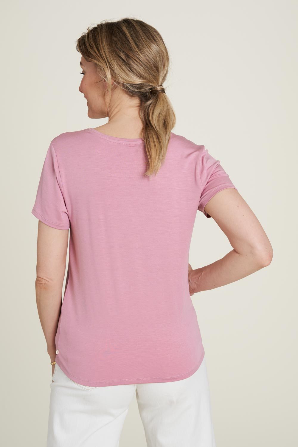 Tranquillo T-Shirt Damen WEICHES TENCEL-SHIRT vintage aus Tencel Modal by Lenzing