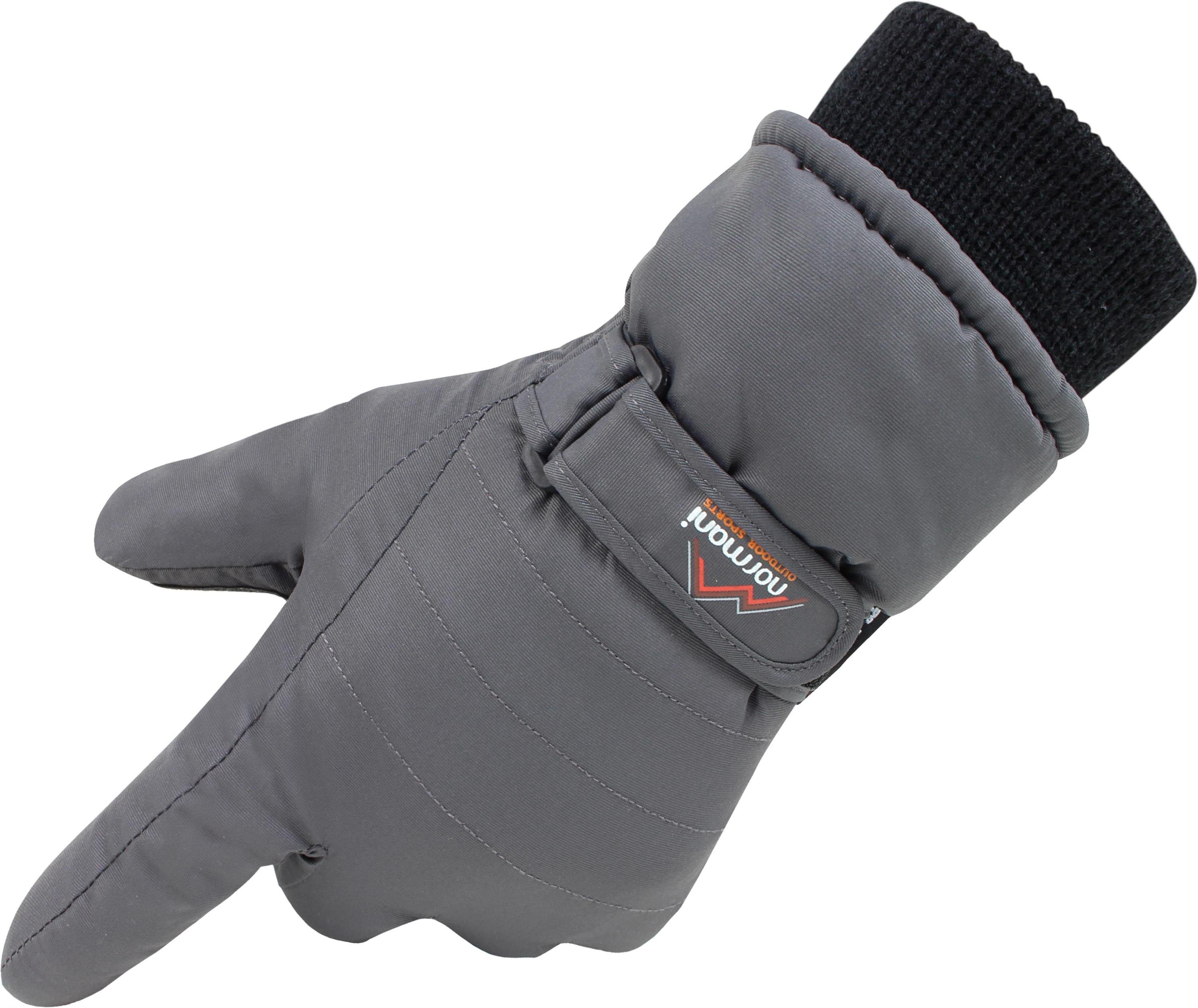normani Skihandschuhe Winterhandschuhe mit 3M Thinsulate™ (40 g) Wasserdichte Snowboardhandschuhe mit Fleece für Damen und Herren