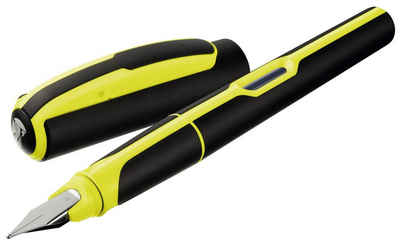 Pelikan Füllhalter Füller Style für Rechts- und Linkshänder Neon Gelb Feder M