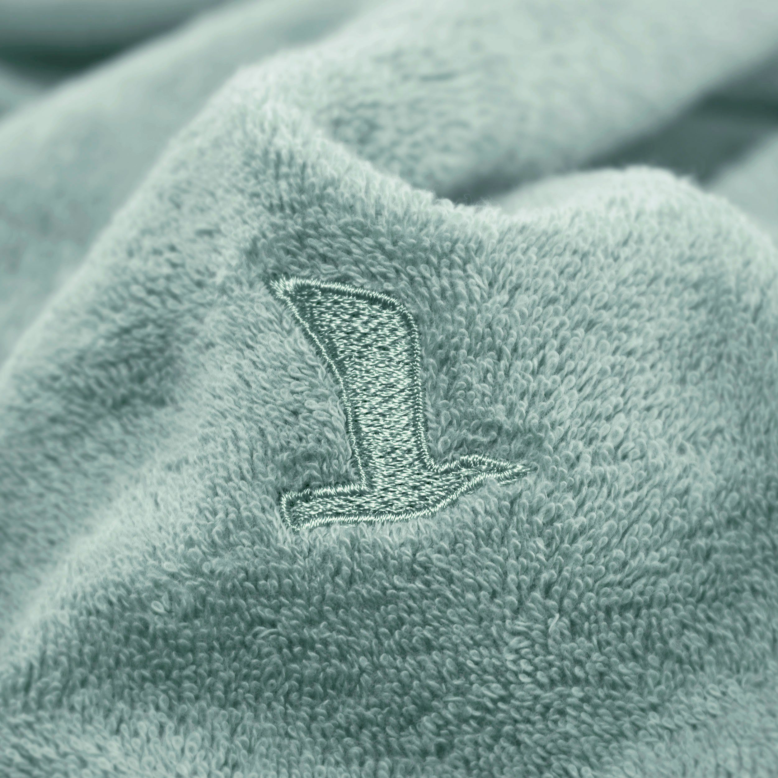 Möve Badetuch Superwuschel, Walkfrottee (1-St), Badetuch mit Bordüre, 100% Premium Cotton Baumwolle, einfarbig, weich