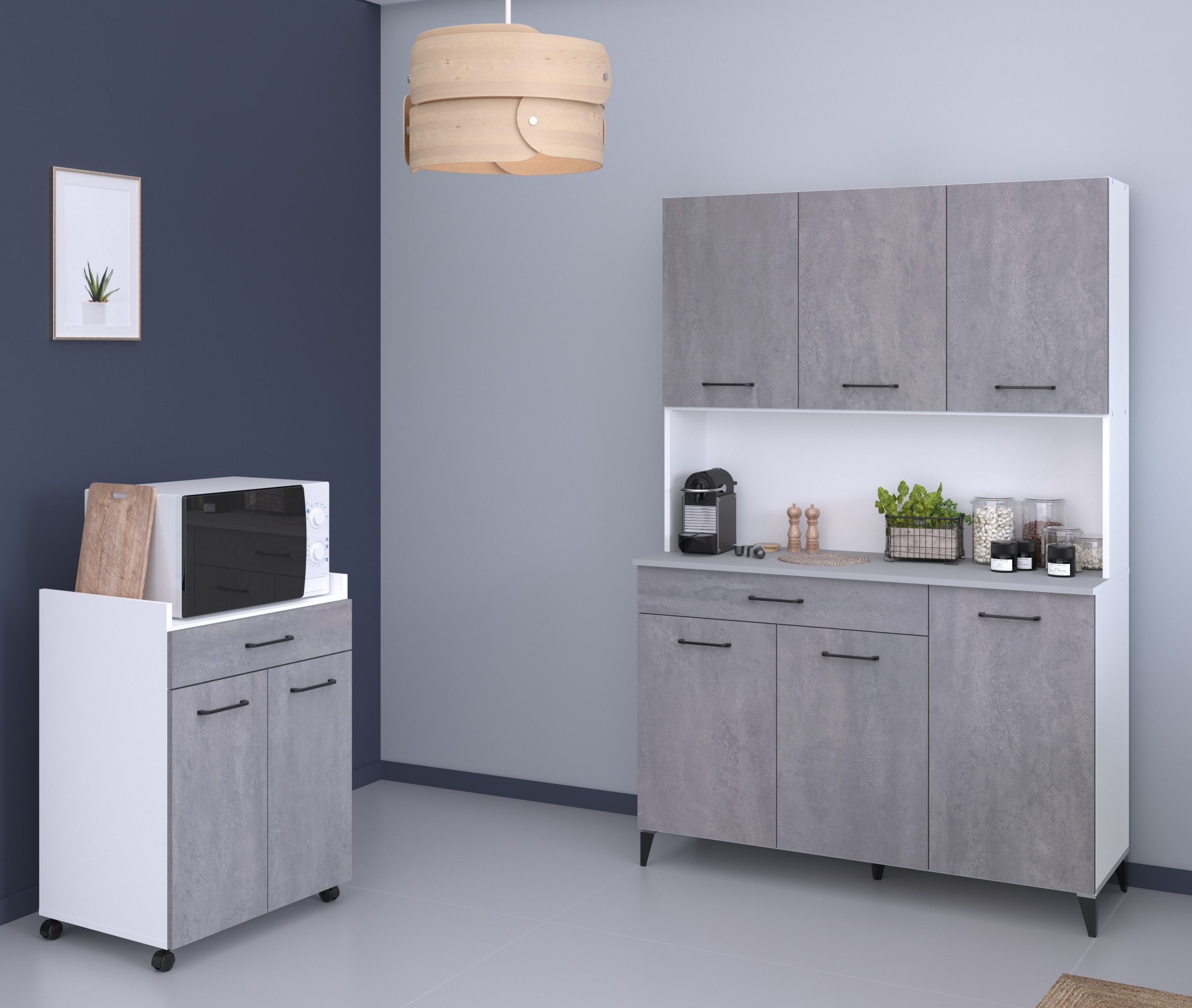 Parisot Schrank-Set "Malice 3" Buffet und Beistellschrank/Insel, 2 Stk. tlg günstig online kaufen