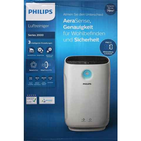 Philips Luftreiniger Philips AC2887/10 Luftreiniger Weiß/Schwarz Raumgr