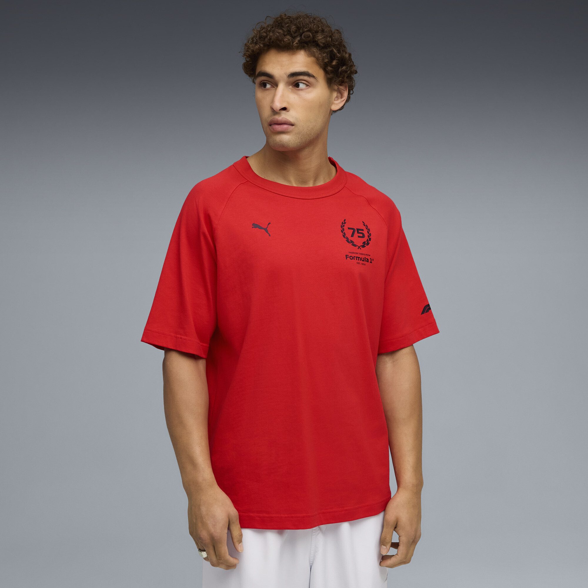 PUMA T-Shirt F1® 75yrs Relaxed T-Shirt Herren