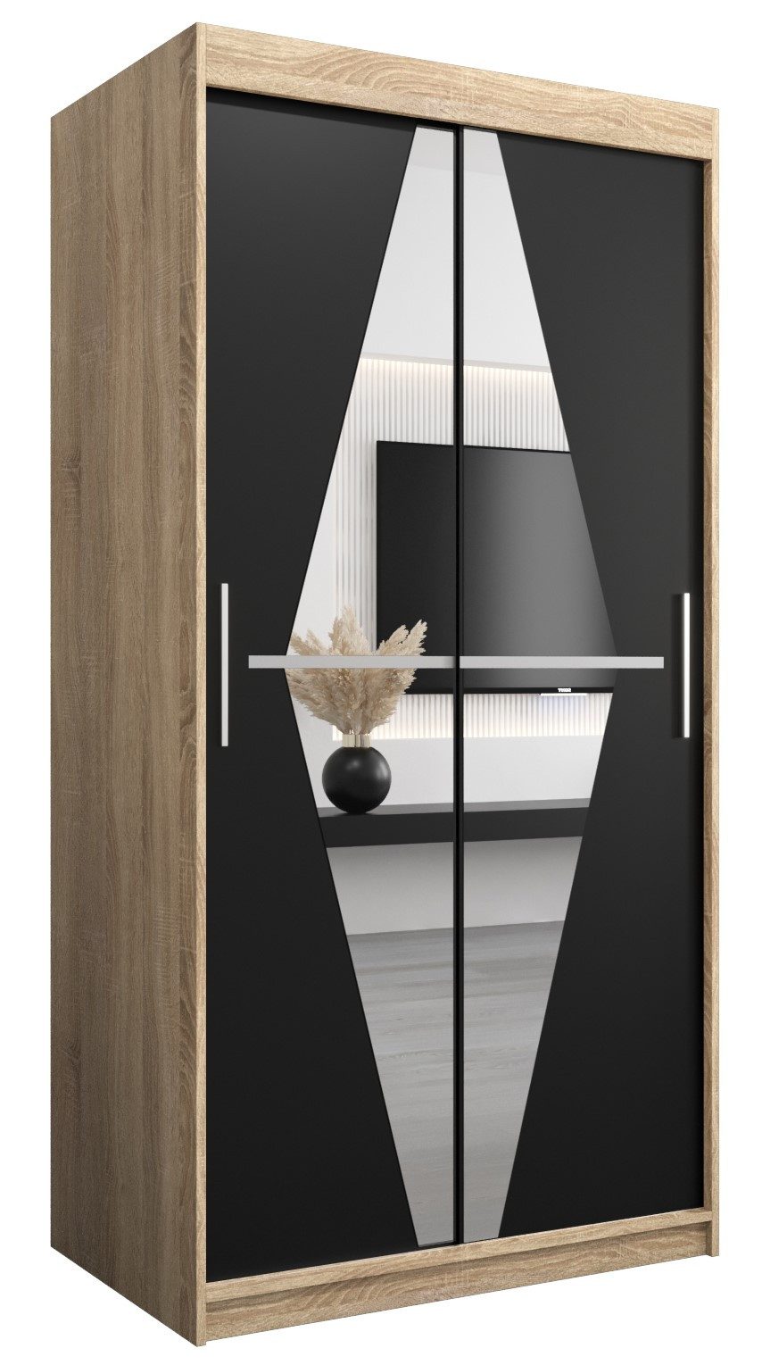 ABIKS MÖBEL Schwebetürenschrank BOLIWIA Schlafzimmerschrank - günstig online kaufen