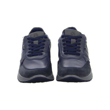 Ara Matteo - Herren Schuhe Schnürschuh Sneaker Leder blau