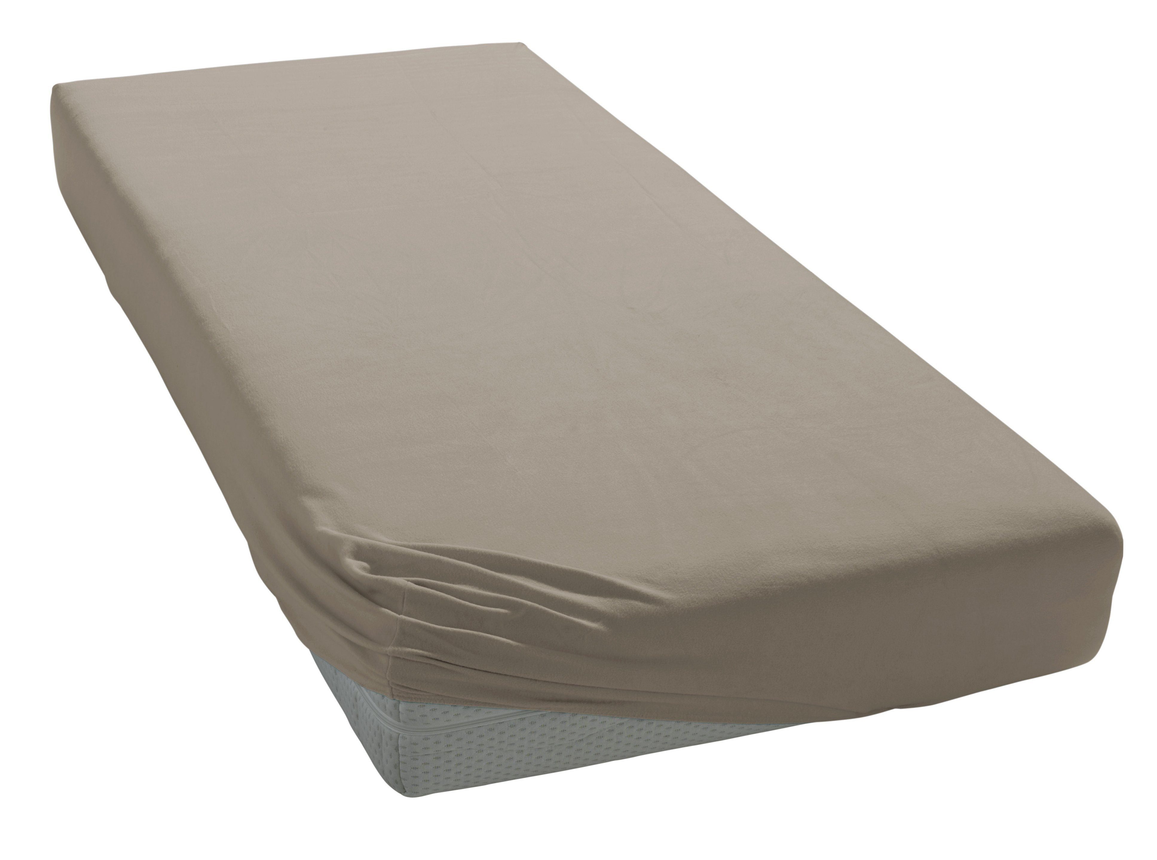 Estella Простыни Feinjersey, Jersey, Gummizug: rundum, (1 Stück), Rundumgummi