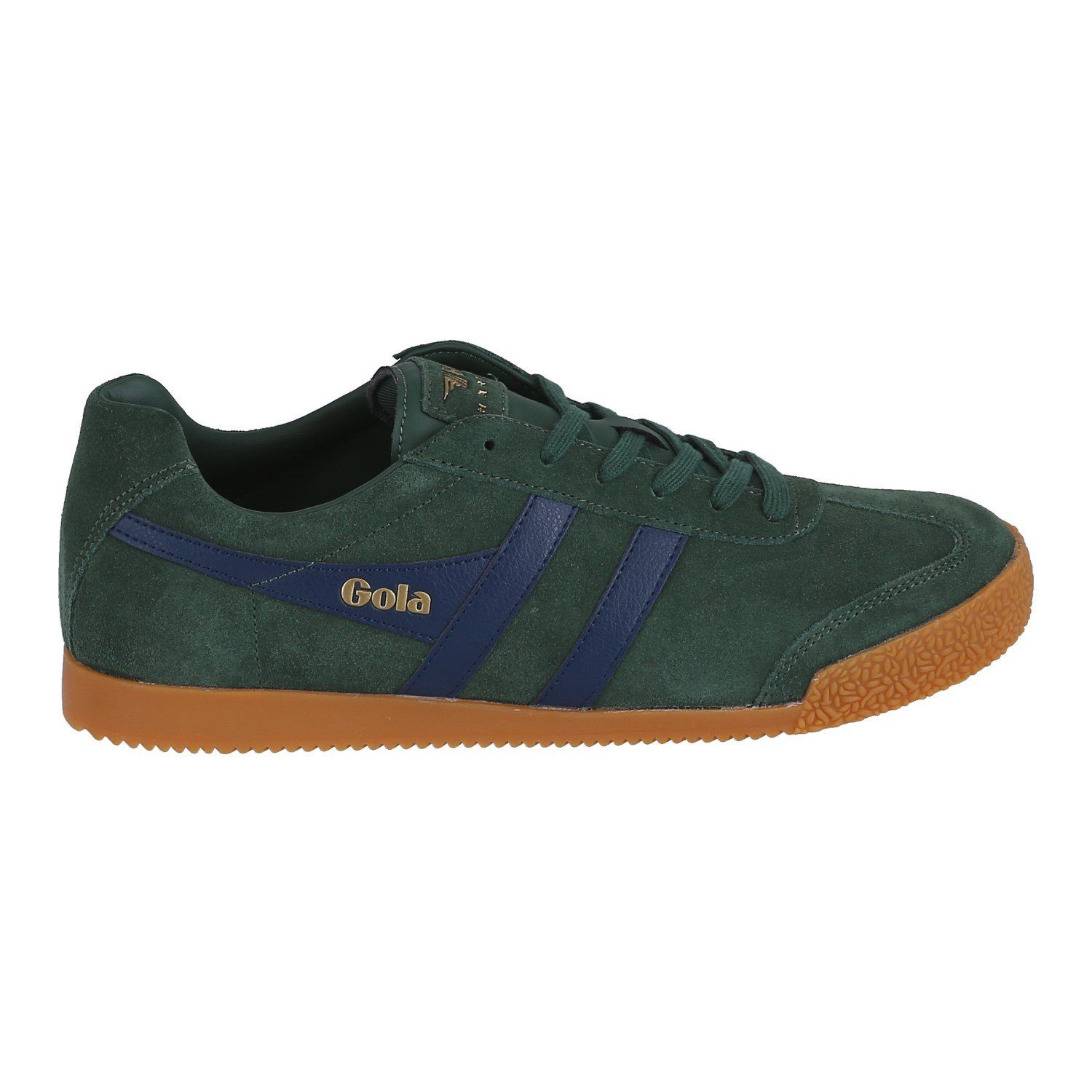 Gola Harrier Suede-Leder 2025 dunkelgrün/navyblau Herren Sneaker günstig online kaufen