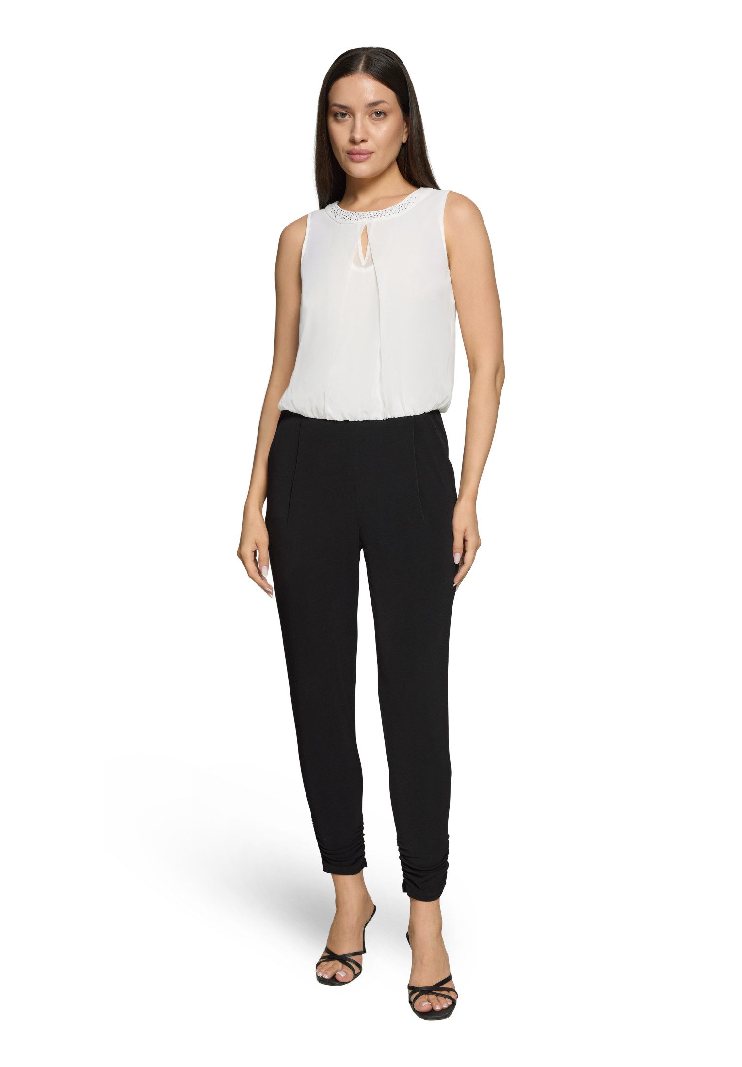 Vera Mont Overall Damen Jumpsuit mit Cut-Outs (1-tlg) Cut-Outs