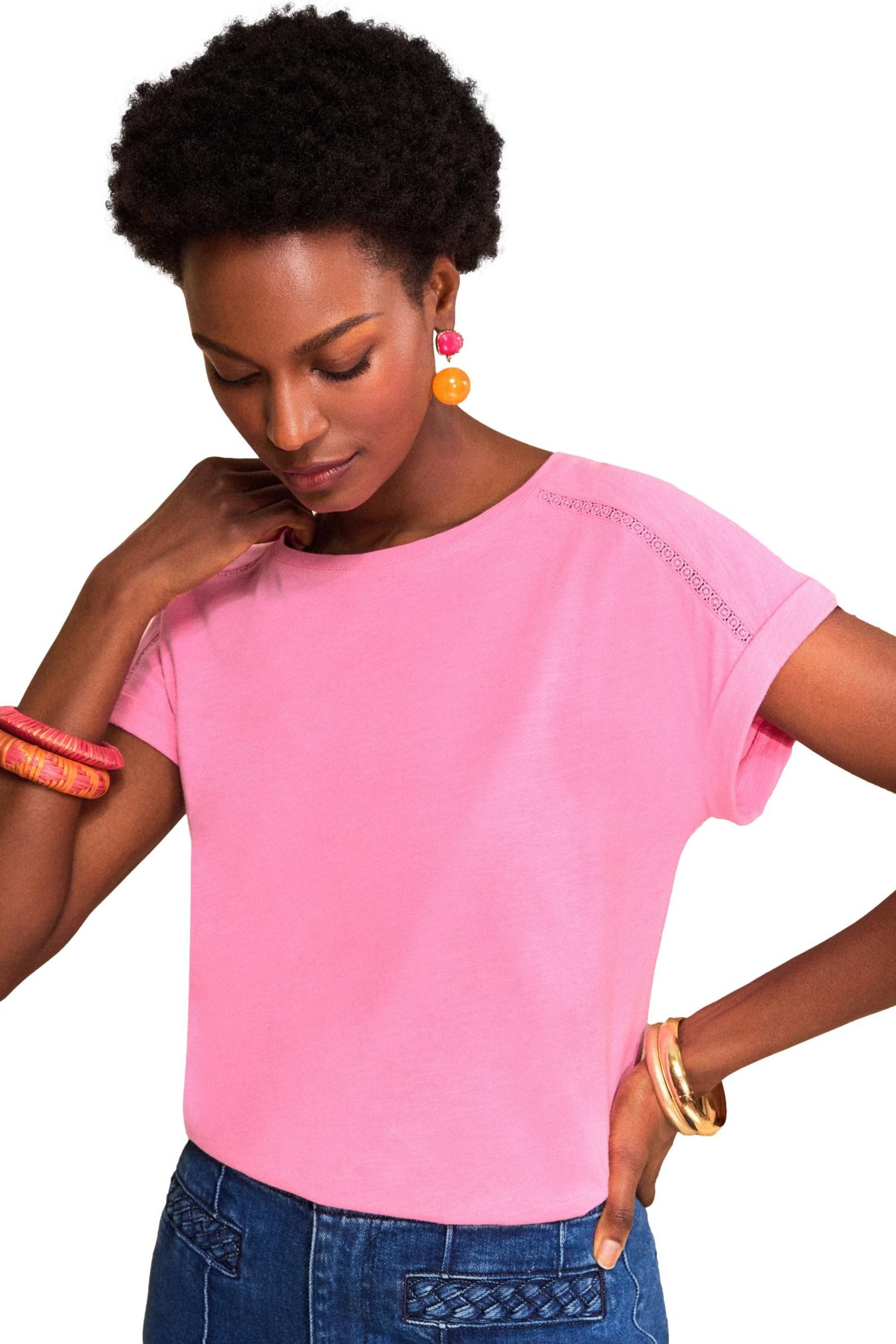 T-Shirt Love & Roses Rundhals-T-Shirt, Regular
