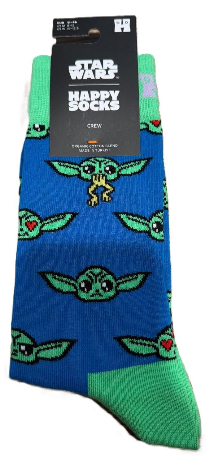 Happy Socks Socken STAR WARS Grogu Mood Sock  P005725
