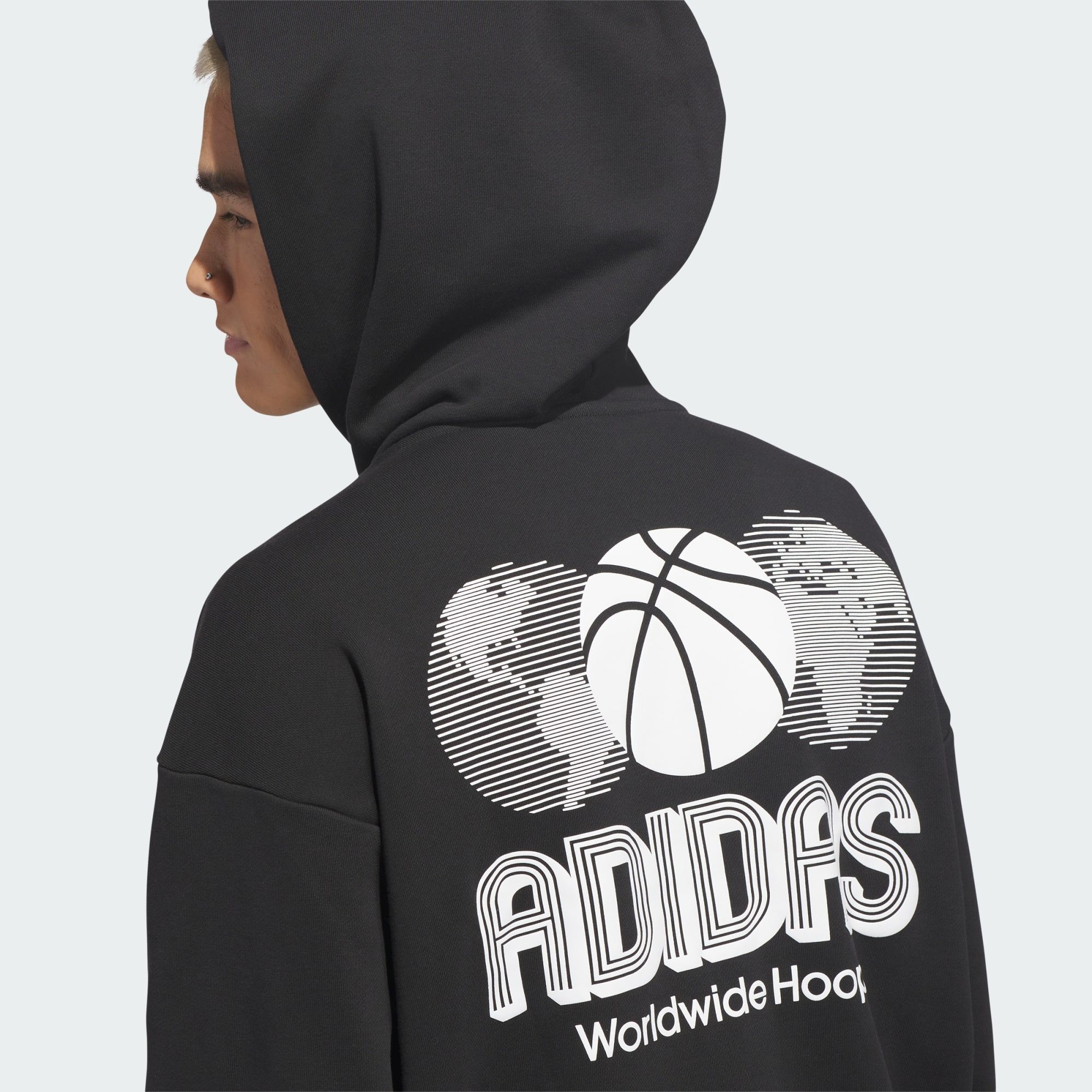 adidas Originals Hoodie WORLD WIDE HOOPS HOODIE (1-tlg)