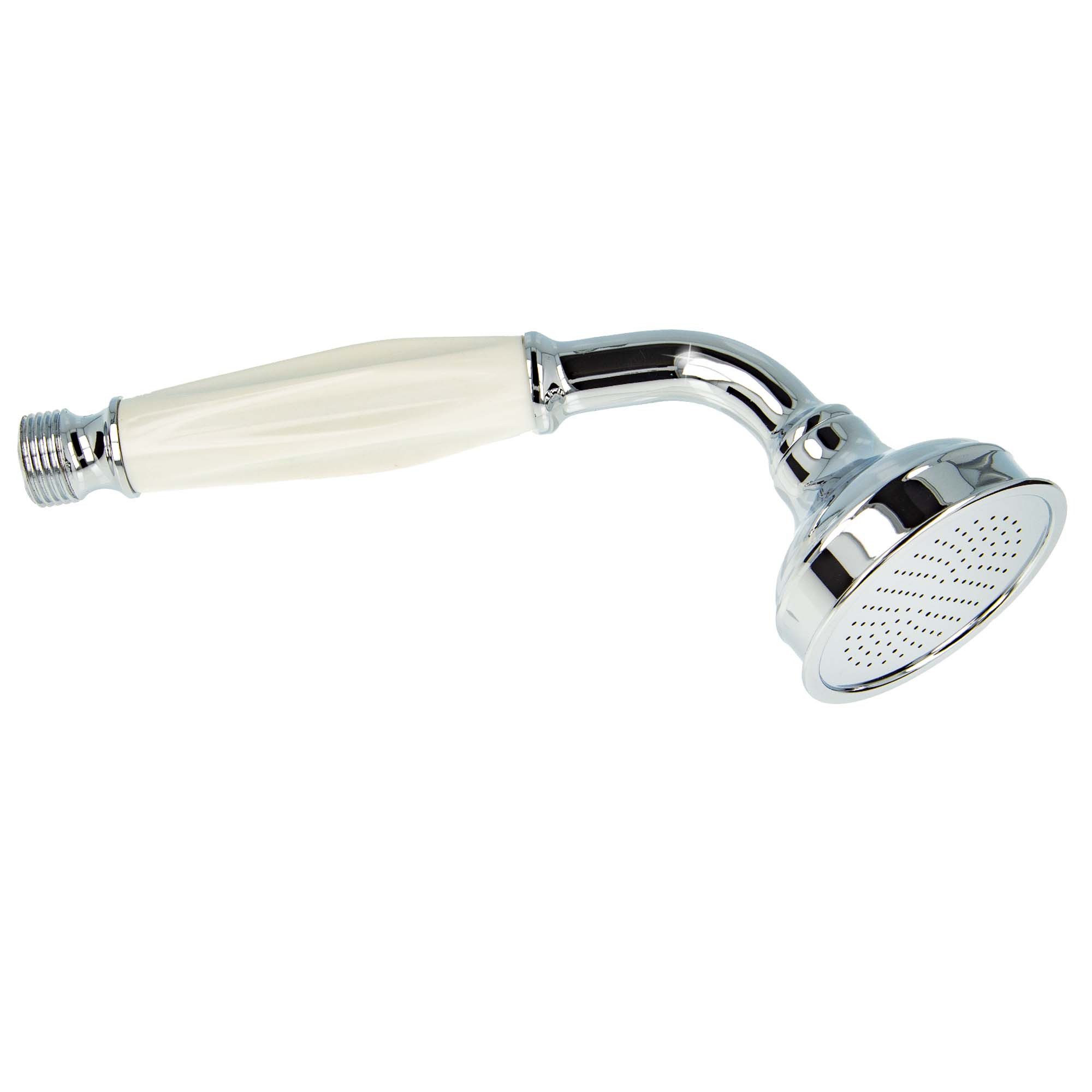 tecuro Duschbrause Nostalgie - Handbrause Ø 65 mm, 1-strahlig günstig online kaufen