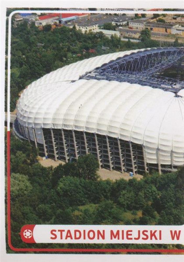 Panini Sammelkarte Panini EM 2012 deutsche Version - Sticker 10 - Stadion Miejski