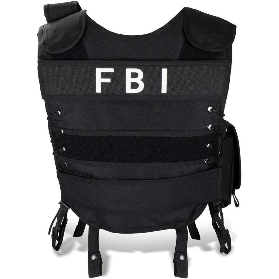 Black Snake Polizei-Kostüm Einsatzweste - Karnavalskostüm - Agentenkostüm, günstig online kaufen
