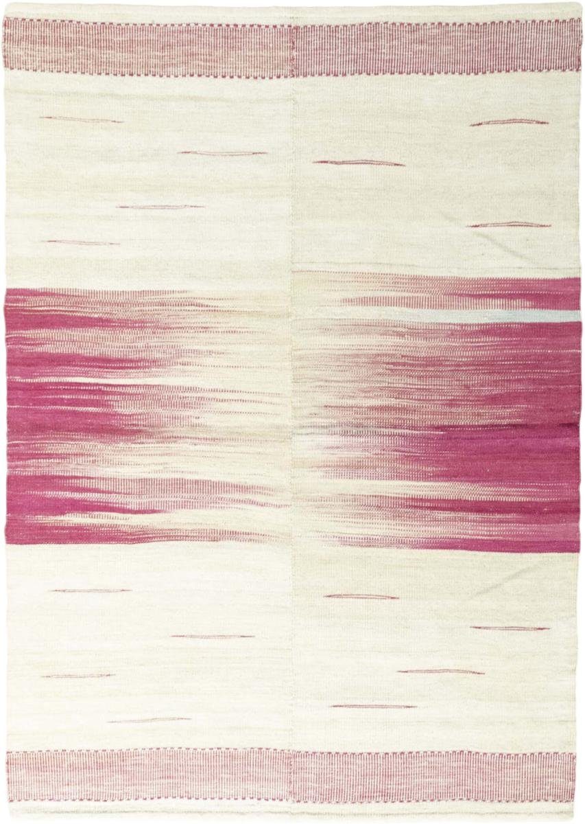 Orientteppich Kelim Fars Design Orientteppich, Handgewebter rechteckig, Trading, 113x163 Kiasar Höhe: Nain 3 mm