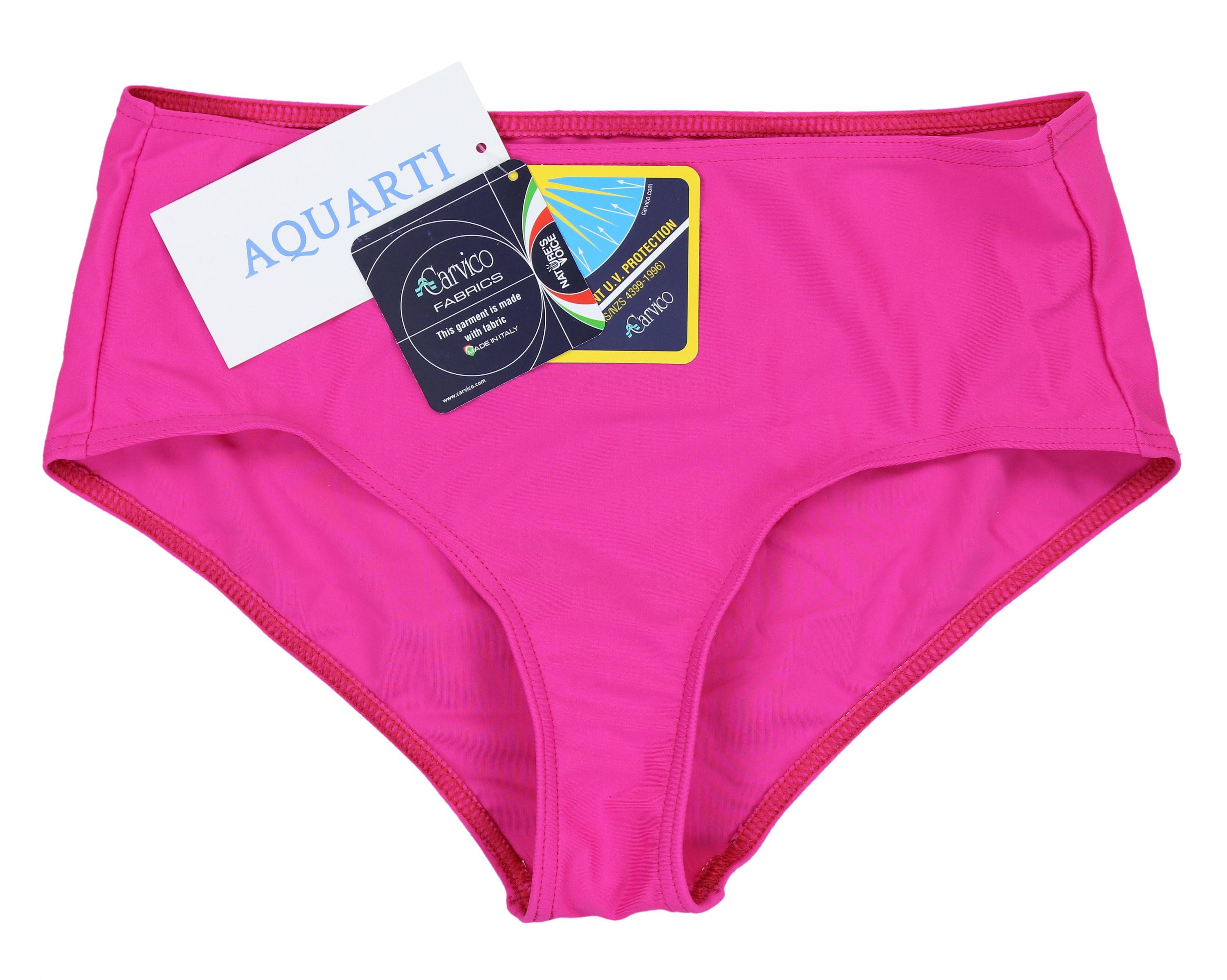 Aquarti Bikini-Hose Aquarti Damen Bikinihose mit Mittelhohem Bund