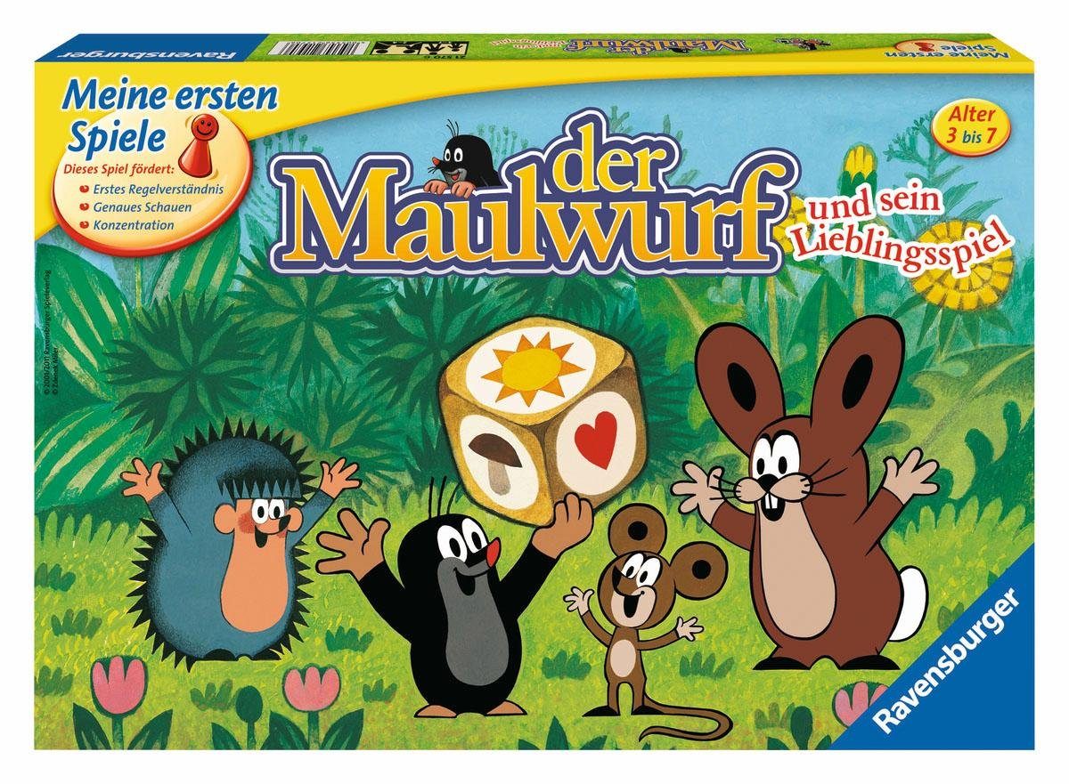 Ravensburger schützt - - Wald FSC® Europe, Maulwurf sein Lieblingsspiel, und Der in weltweit Spiel, Made