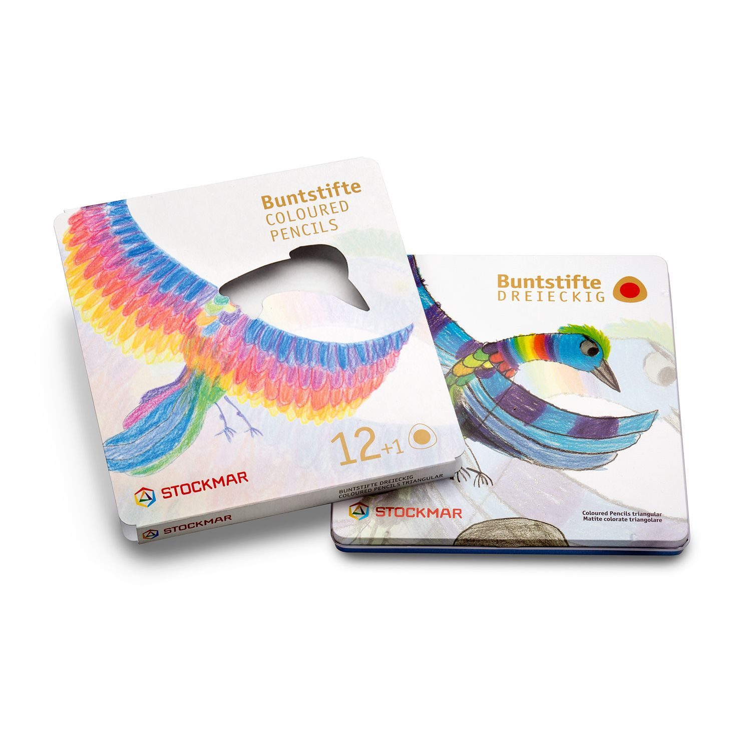Stockmar Buntstift STOCKMAR Bunstifte, dreieckig, 12+1