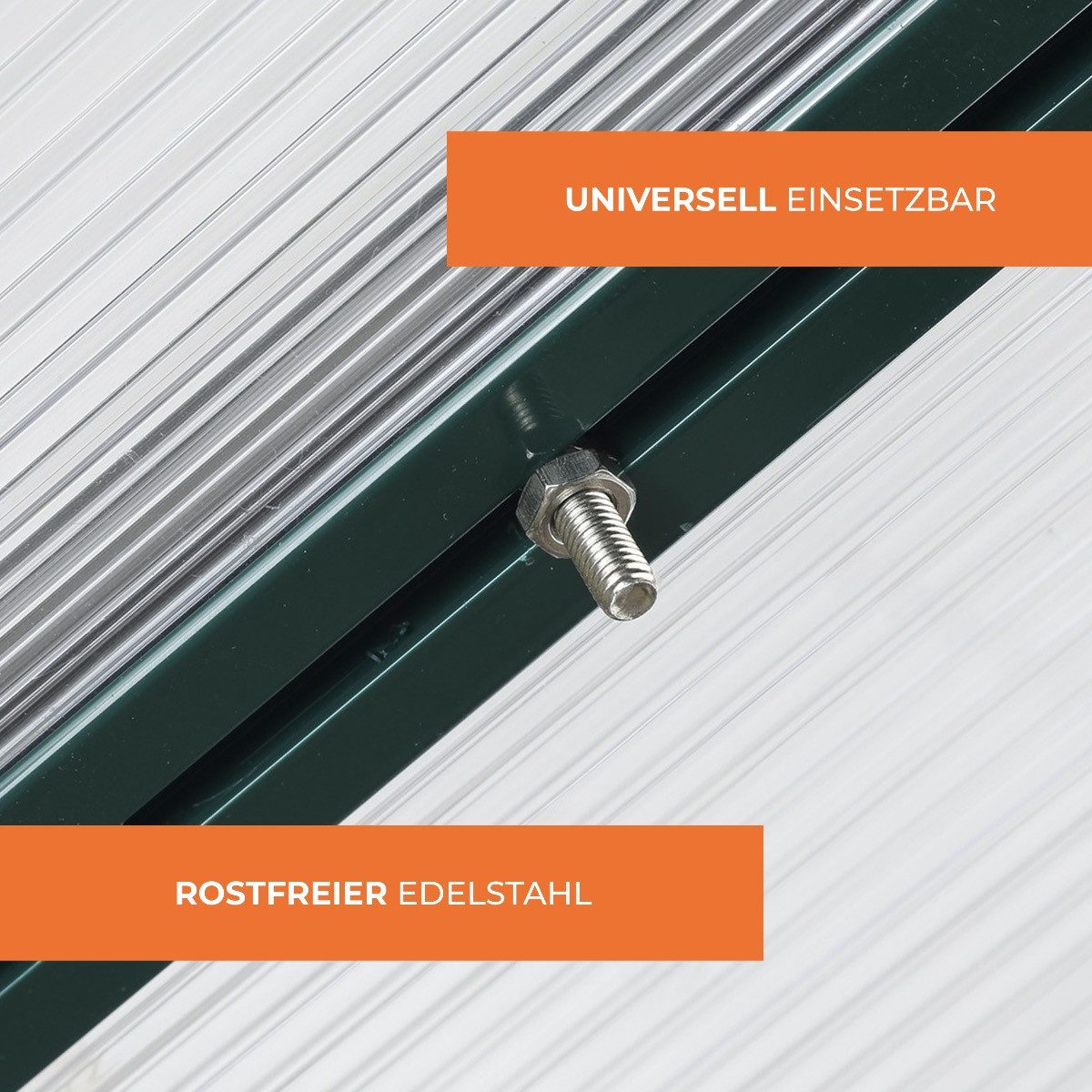 Bio Green Gewächshaus 20er-Pack Hammerkopfschrauben mit günstig online kaufen