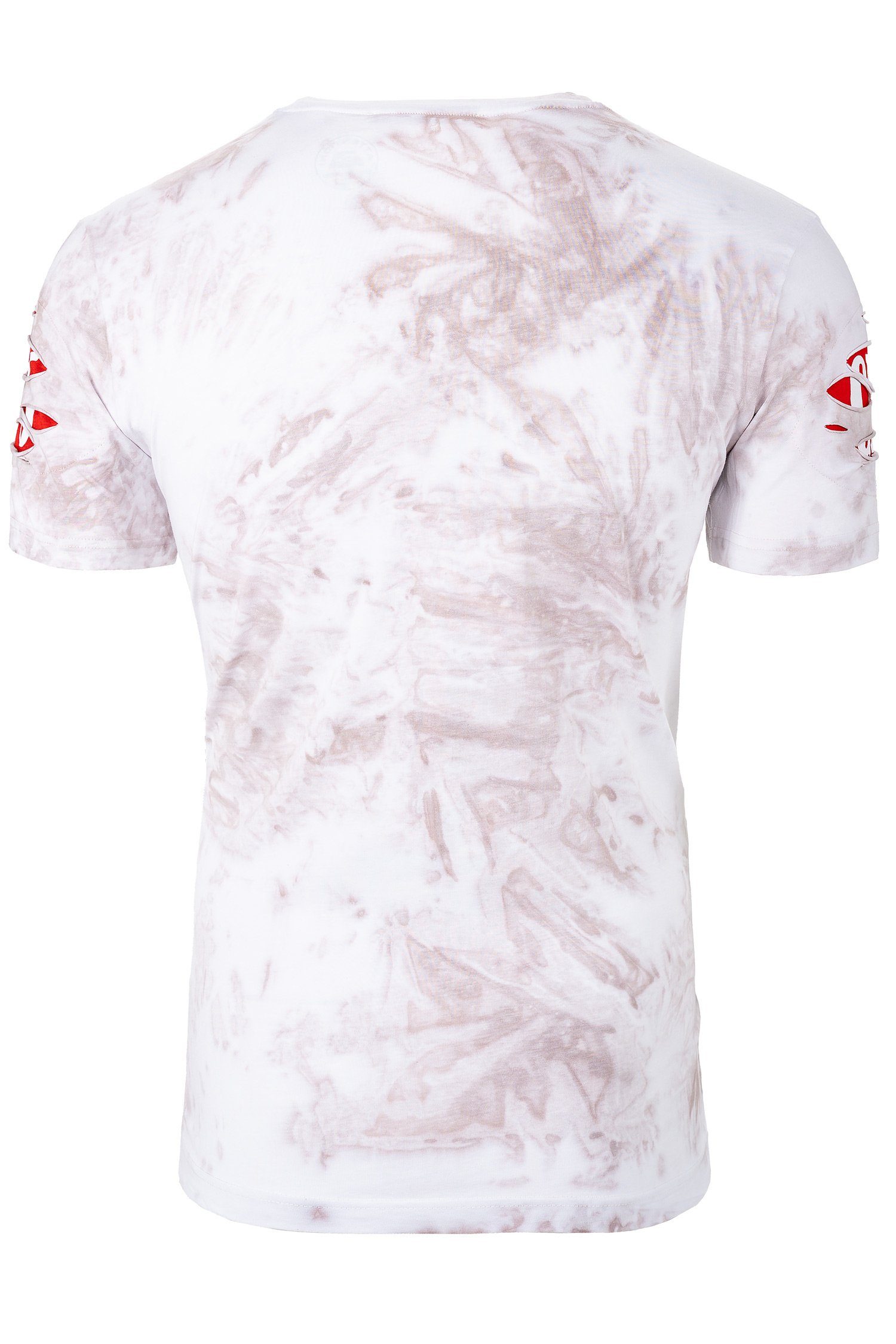 Cipo & Baxx Print-Shirt Extravagantes Kurzarm günstig online kaufen
