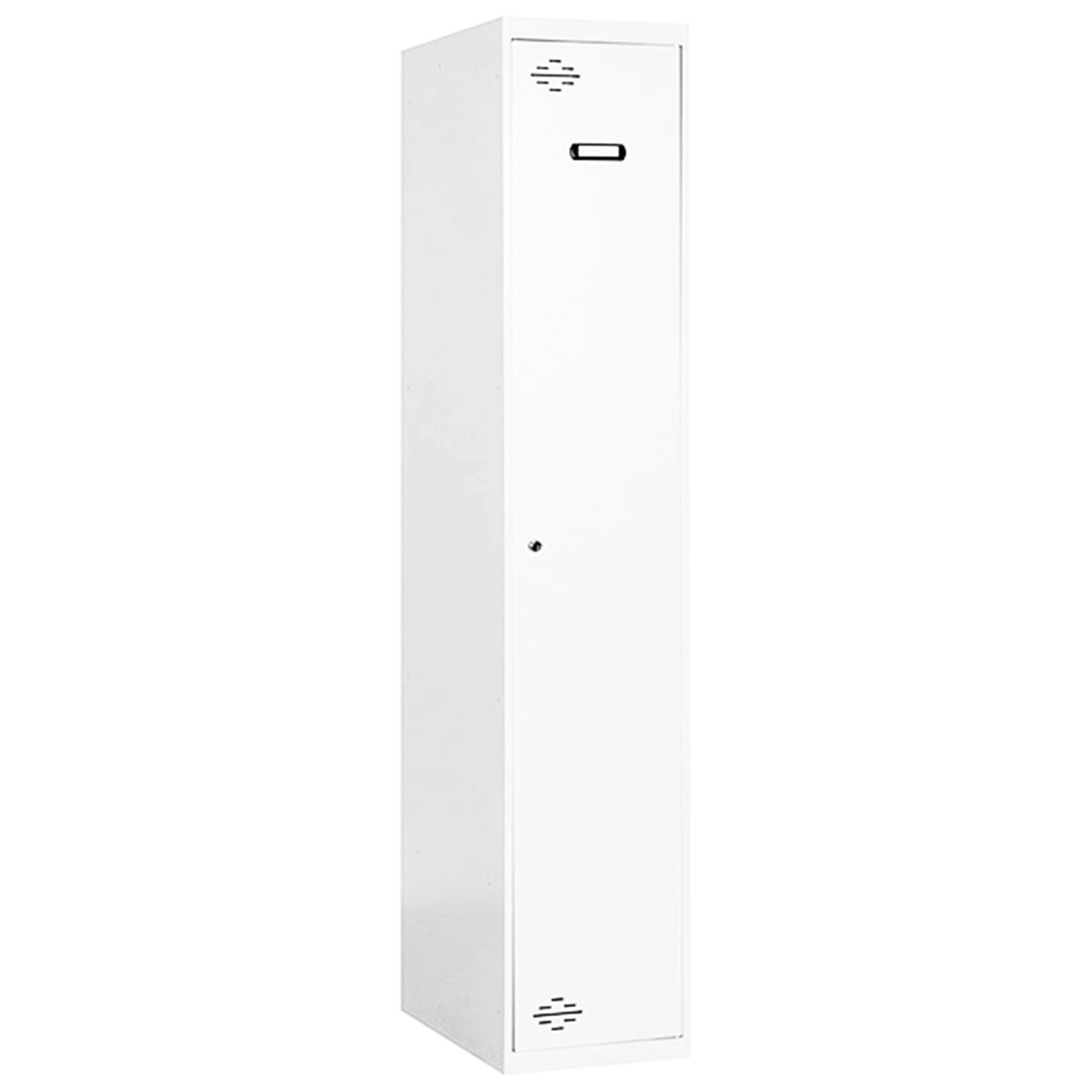 PROREGAL® Spind Schließfach AMEGO 180x30x50cm 1 Abteil Grundmodul Anthrazit-Anthrazit
