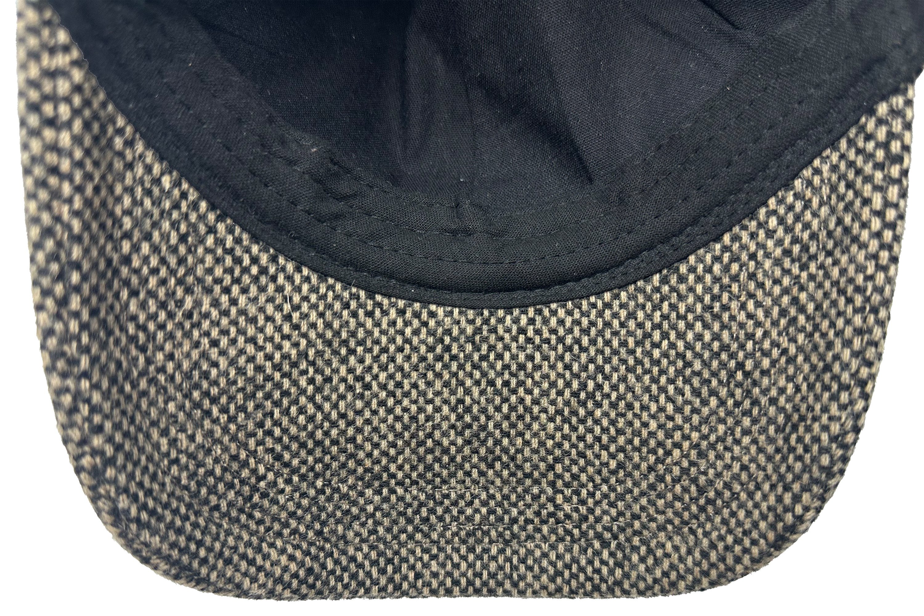 Fiebig Baseball Cap Wolle Melange Donegal - hinten geschlossen