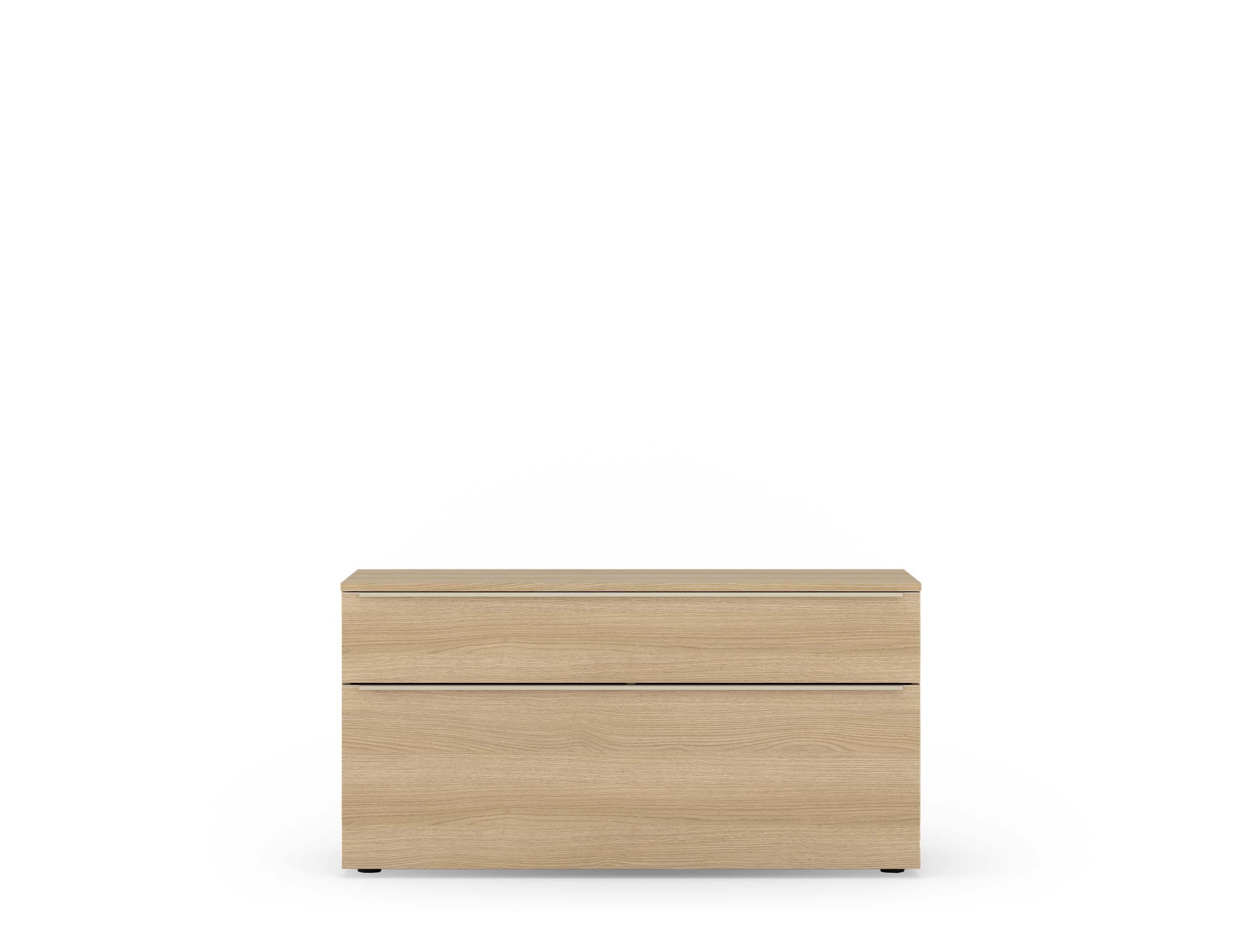 TOM TAILOR HOME Sideboard COLOR PUZZLE Low cabinet 03 - 1S 1K, farbige Griffe u. Füße, Breite 1100 mm – Stauraum mit besonderen Farbkick