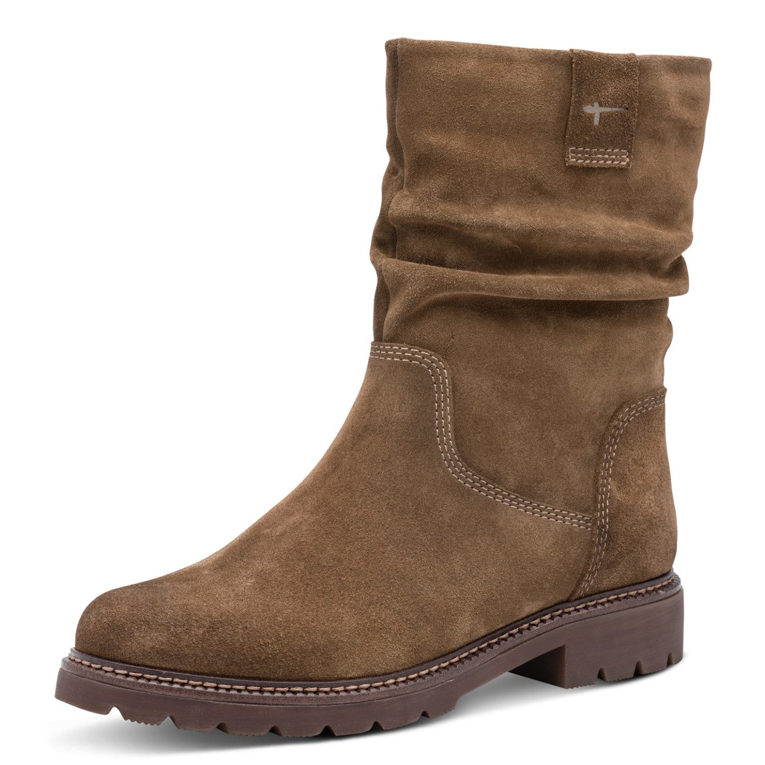Tamaris Stiefelette Blockabsatz, Boots mit slouchy Schaft