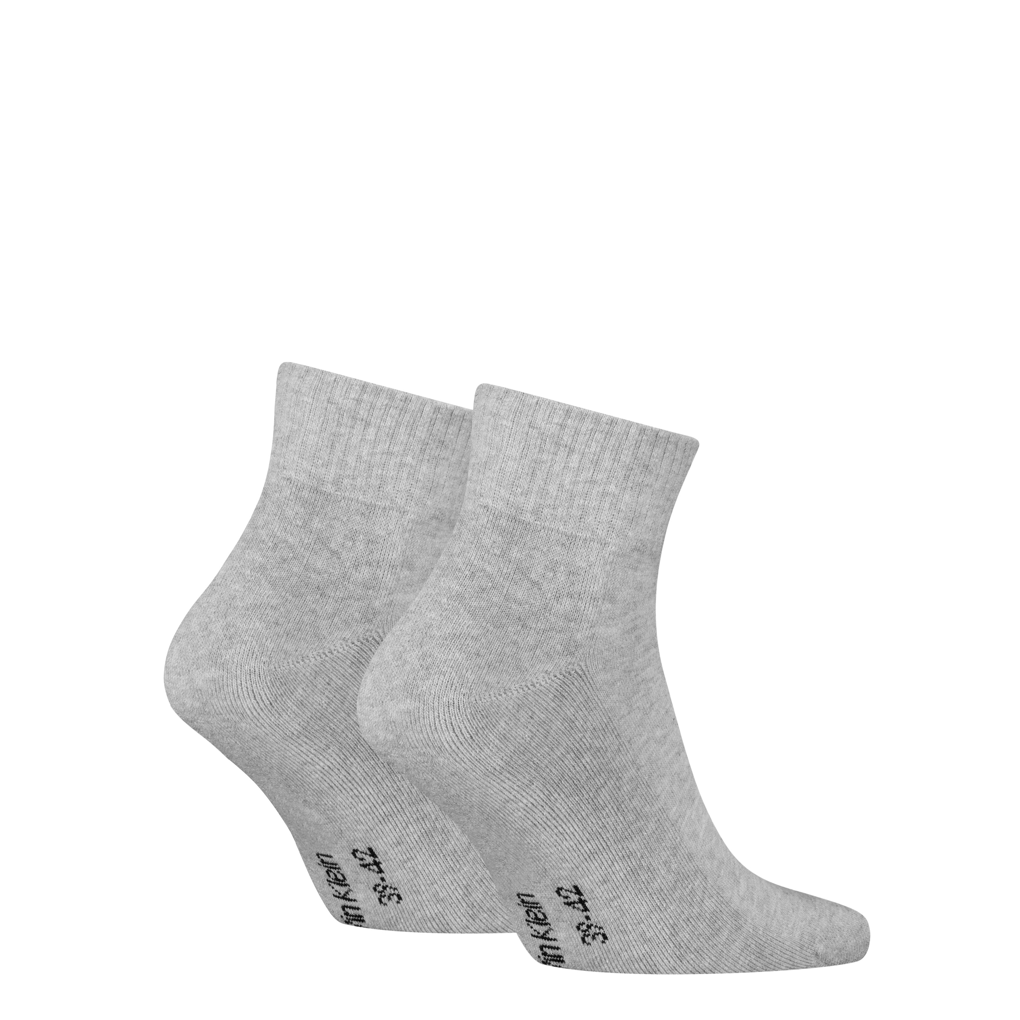 Calvin Klein Jeans Kurzsocken CKJ MEN QUARTER 2P MONOGRAM (2-Paar, 2 Paar) günstig online kaufen