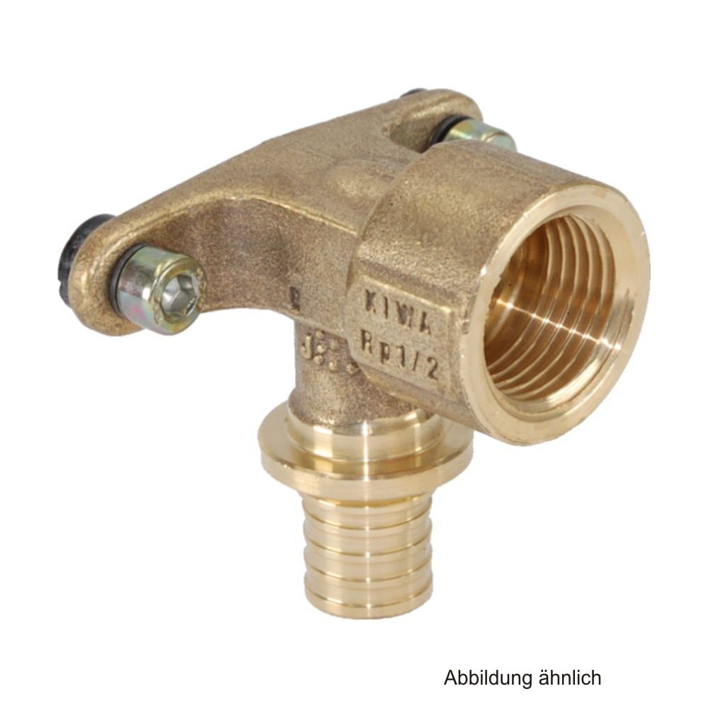 Rehau Wasserrohr Rehau Rautitan RX+ Wandwinkel mit IG, 16 mm x Rp 1/2" kurz